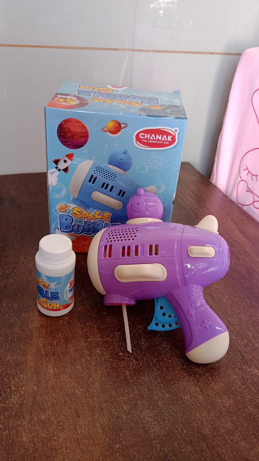 Space Bubble Gun Toy For Kids (with Solution) thumbnail 7