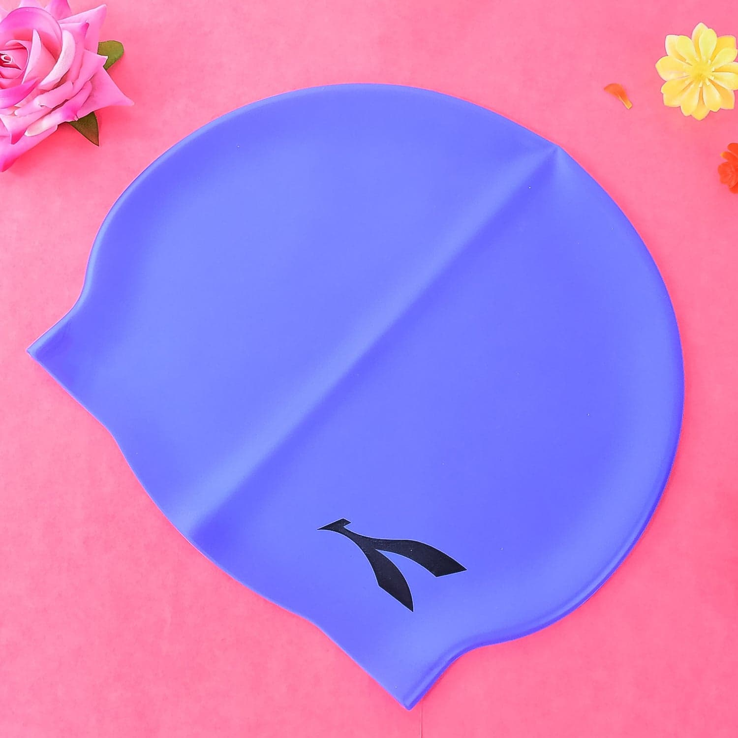 Silicone Swimming Cap 1 Pc thumbnail 2