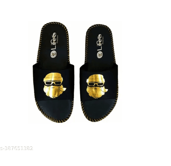 LifeO-Men's Synthetic Leather Flip Flip thumbnail 2