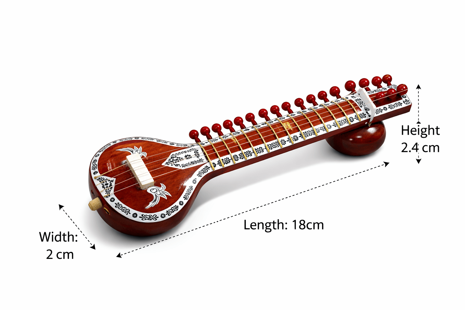 Decorative Handmade Ektara Traditional Indian Folk Musical Instrument For Home Decor thumbnail 2