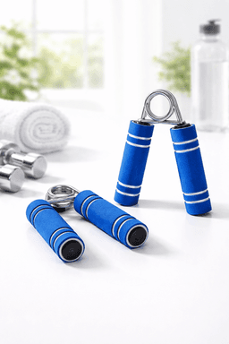 Adjustable Hand Grip Strengthener With Foam Handles – Forearm & Finger Strength Exerciser