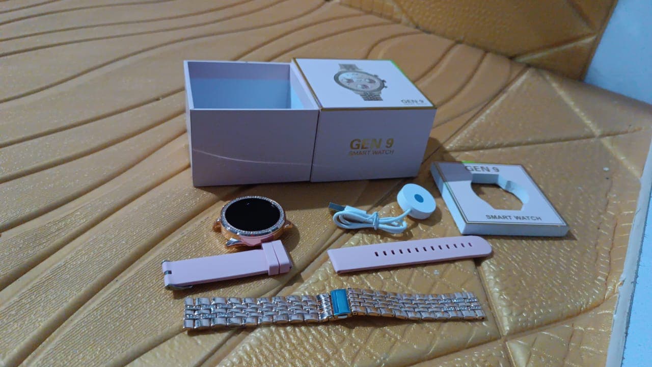Gen 9 Diamond Strap Latest Smartwatch HD Display 2 Straps (1 Set) thumbnail 8