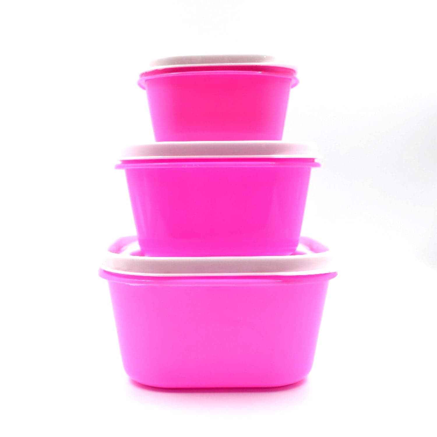 3 Pc Multi-Purpose Container used in all kinds of household and official purposes for storing food and stuffs etc. thumbnail 1