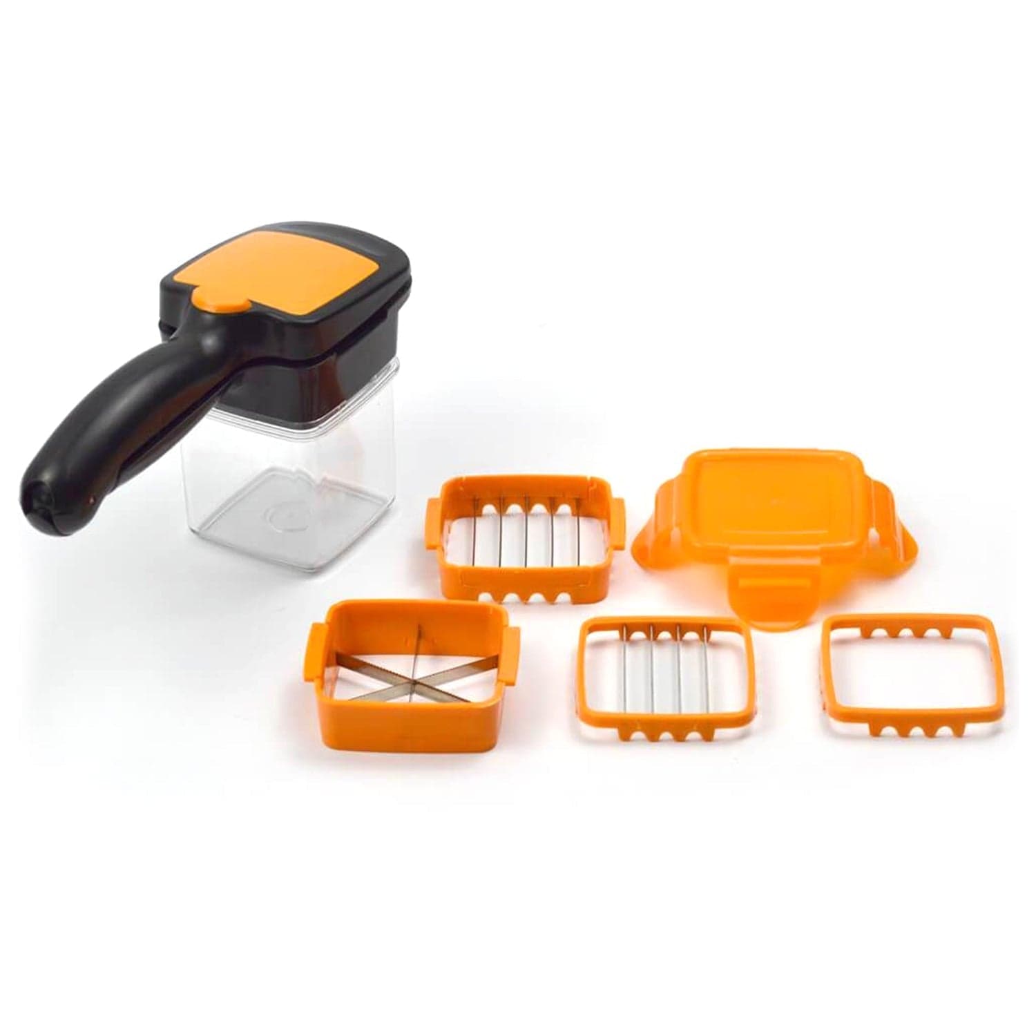 5 In 1 Nicer Dicer used for cutting and shredding of various types of food stuff in all kitchen purposes. thumbnail 4
