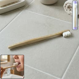 Wooden Handle Toothbrush the Eco-Friendly & Reusable Daily Care
