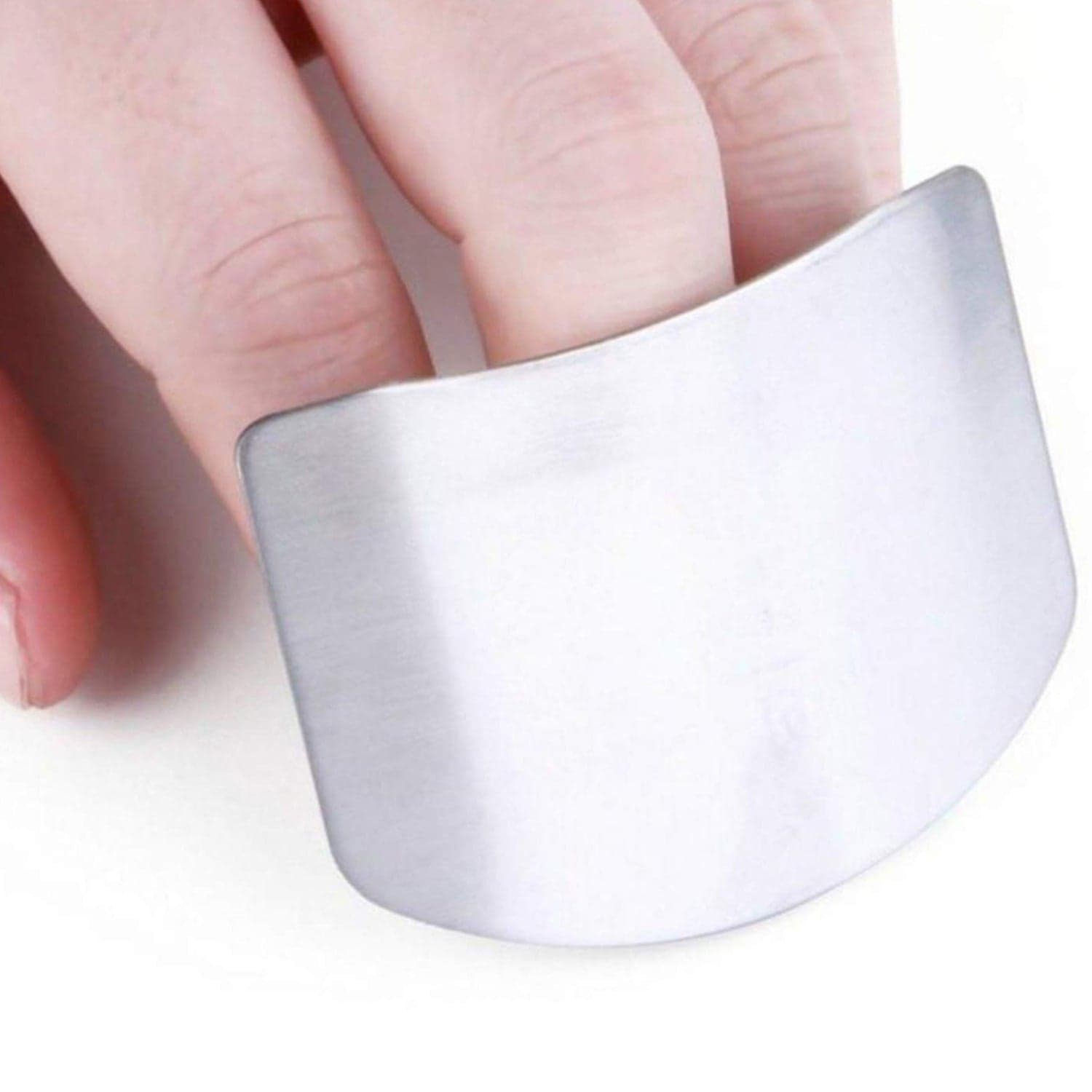 Stainless Steel Two Finger Grip Cutting Protector Hand Guard thumbnail 6