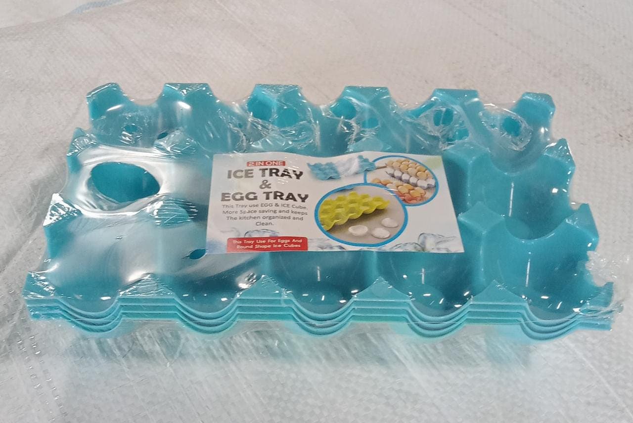15 Cavity Plastic Egg Tray Egg Trays for Storage with 15 Eggs Holder (4 Pc Set) thumbnail 9