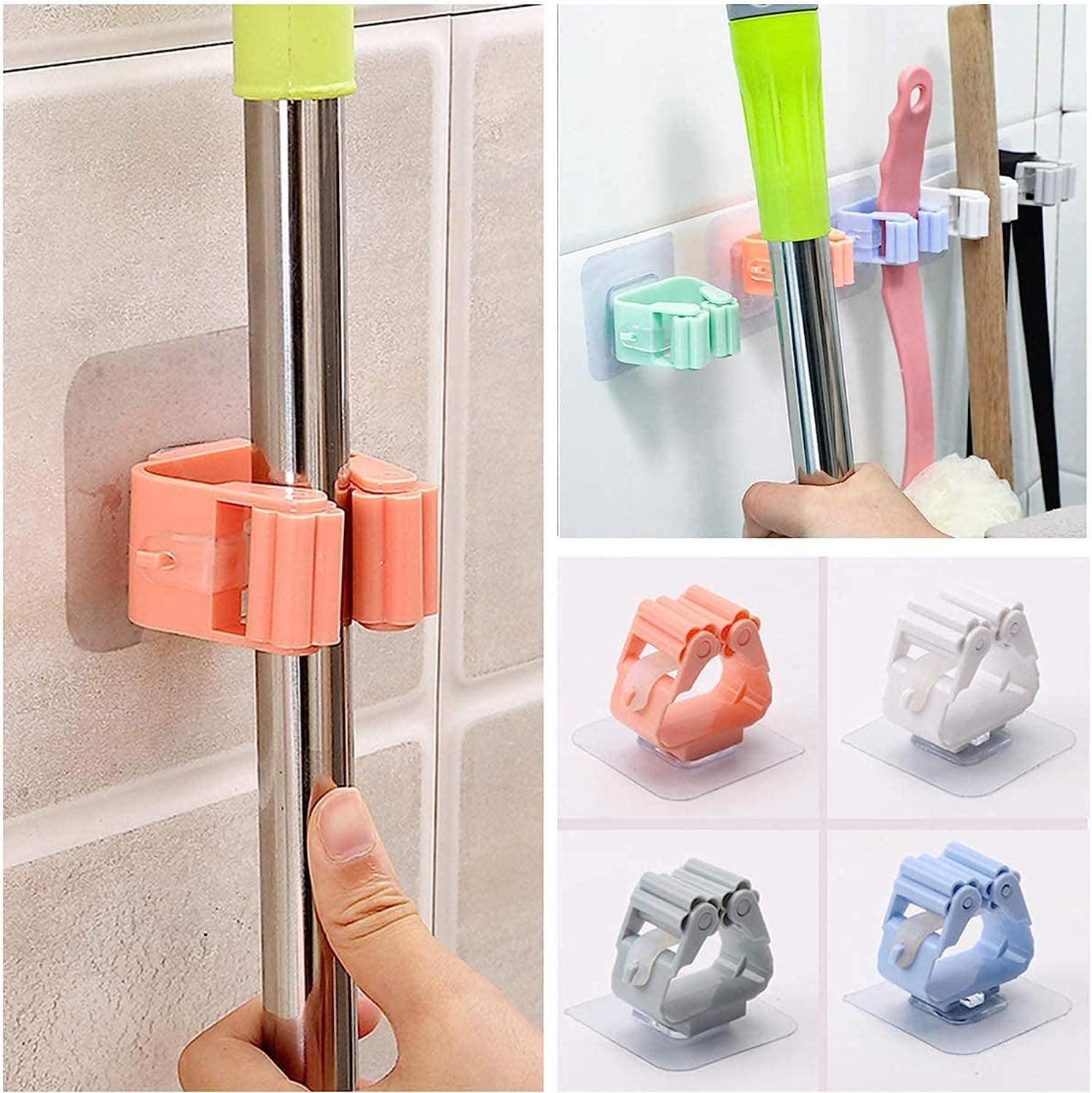Broom Holder Wall Mounted ID-2131 thumbnail 3