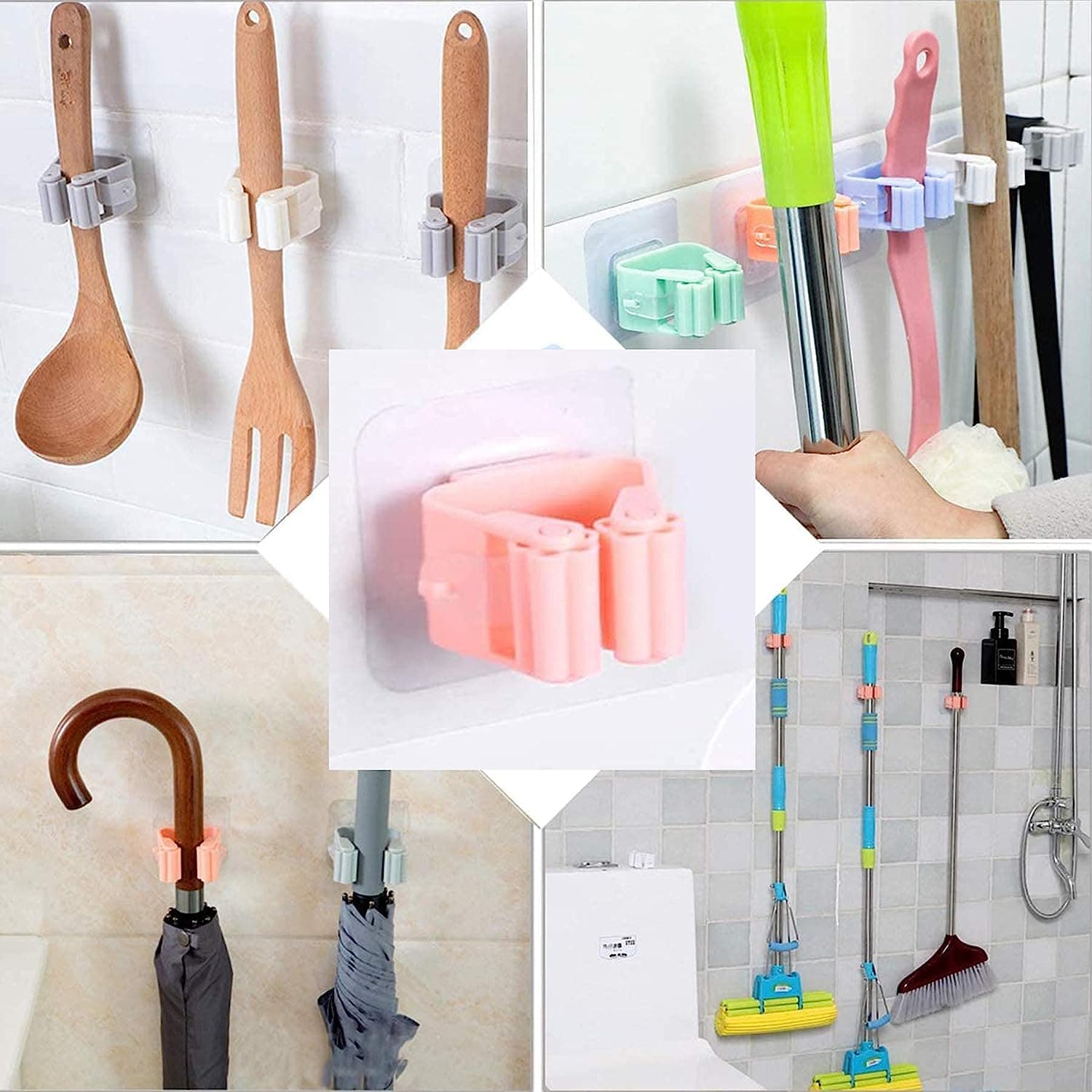Broom Holder Wall Mounted ID-2131 thumbnail 5