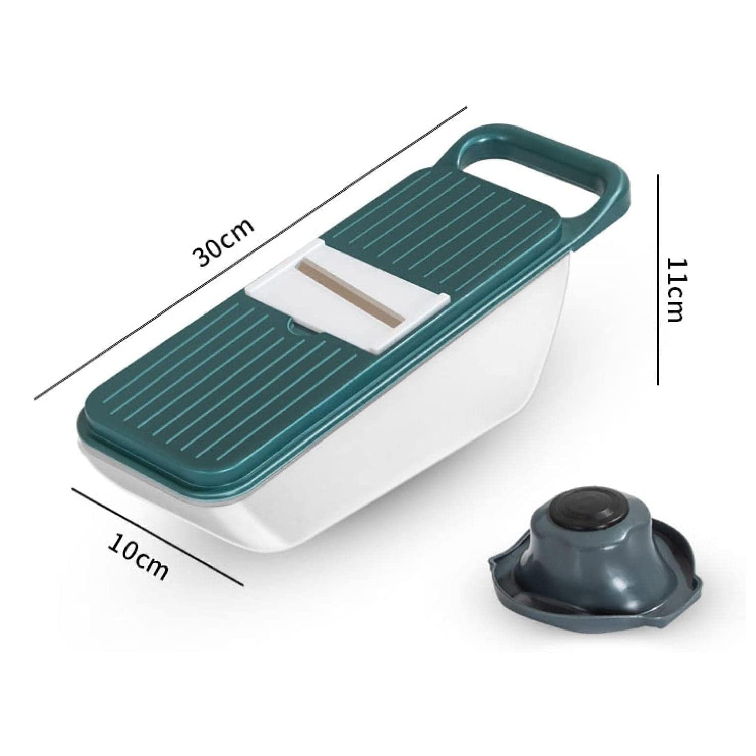 Multifunctional Vegetable Slicer Cutter Onion and Potato Slicer cutter with 6blades and 1 peeler thumbnail 8
