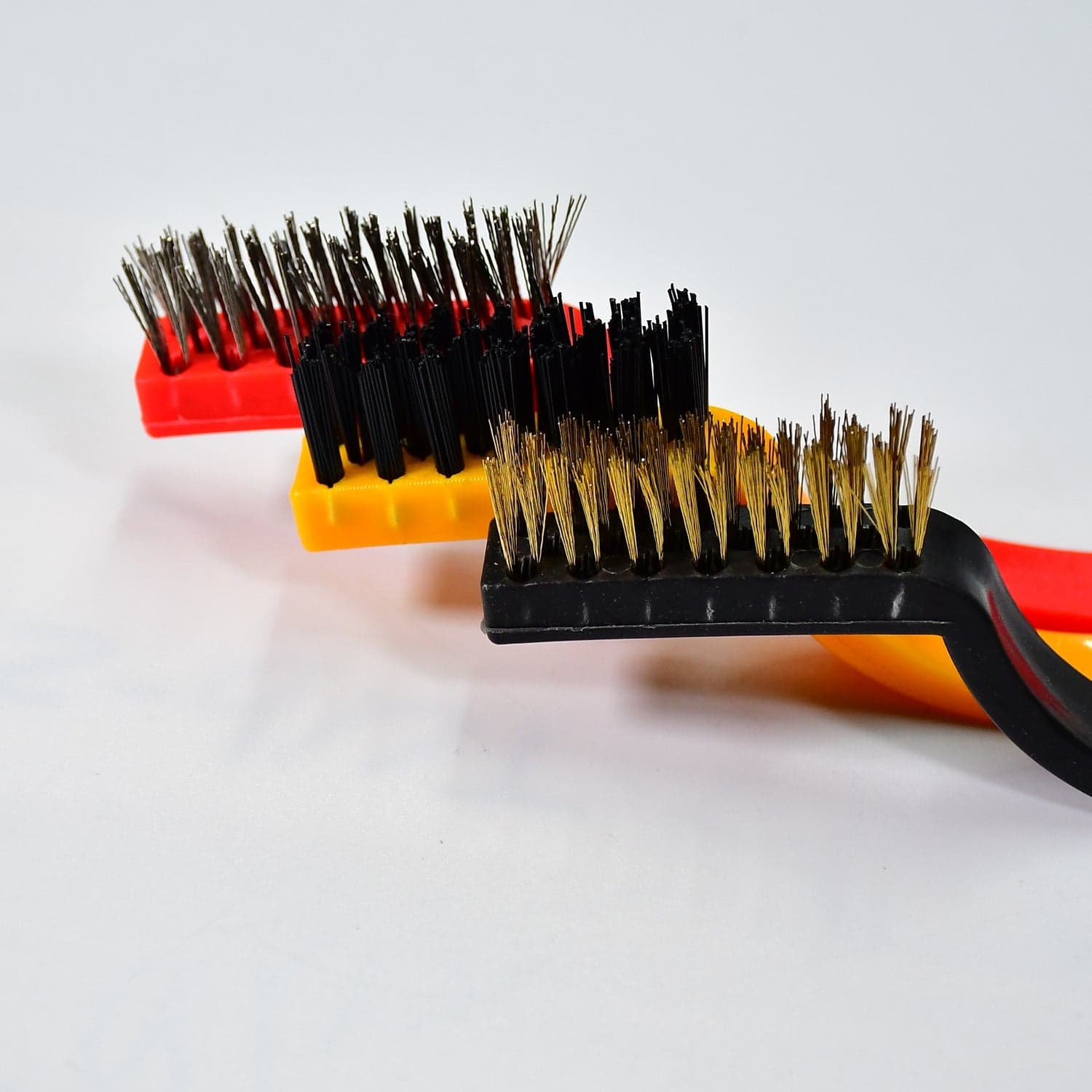 3-Piece Mini Wire Brush Set: Tackle Tough Cleaning Jobs (Multi-Material) thumbnail 11