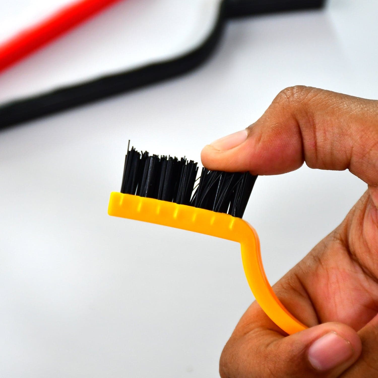 3-Piece Mini Wire Brush Set: Tackle Tough Cleaning Jobs (Multi-Material) thumbnail 7