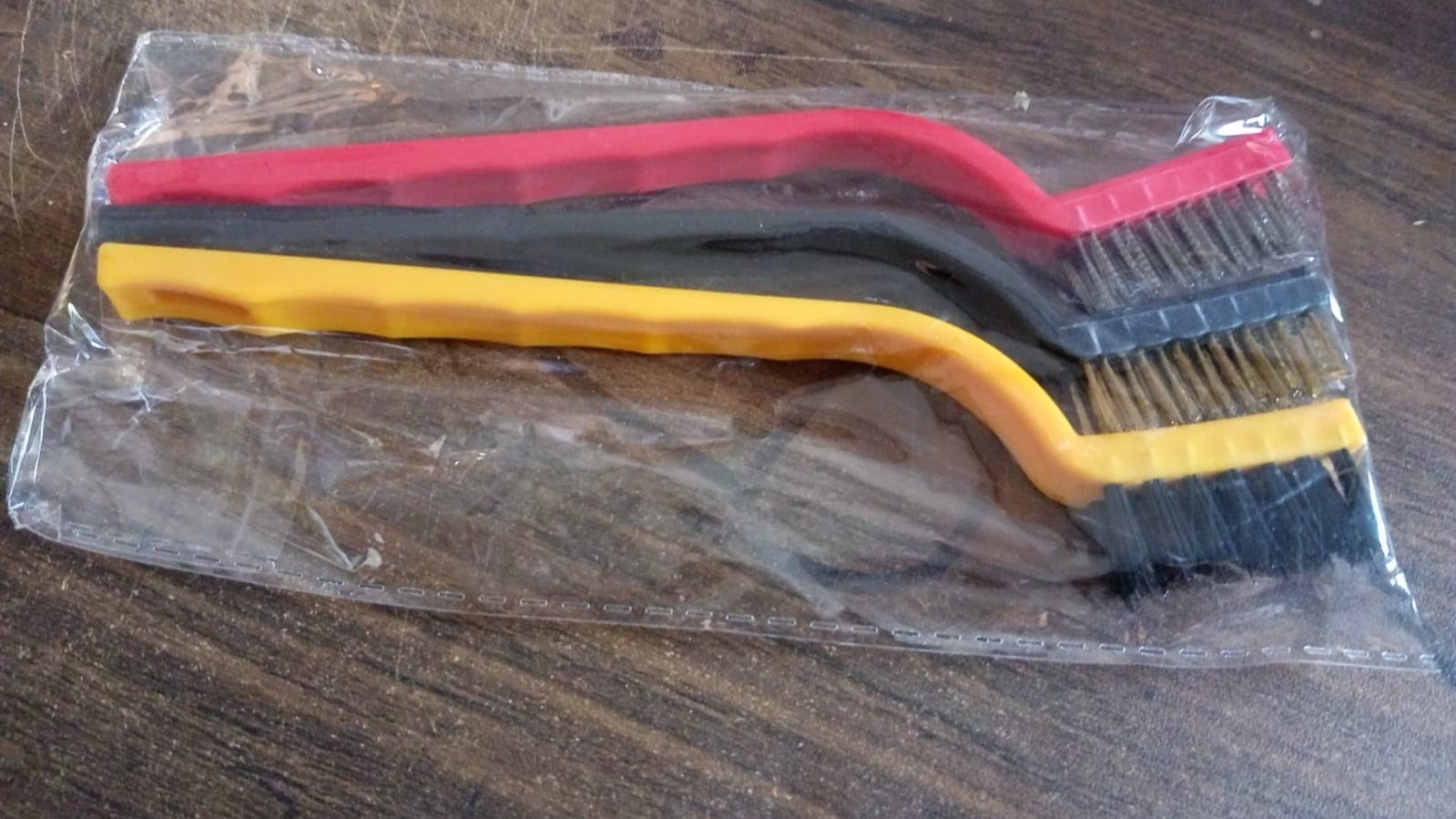 3-Piece Mini Wire Brush Set: Tackle Tough Cleaning Jobs (Multi-Material) thumbnail 8