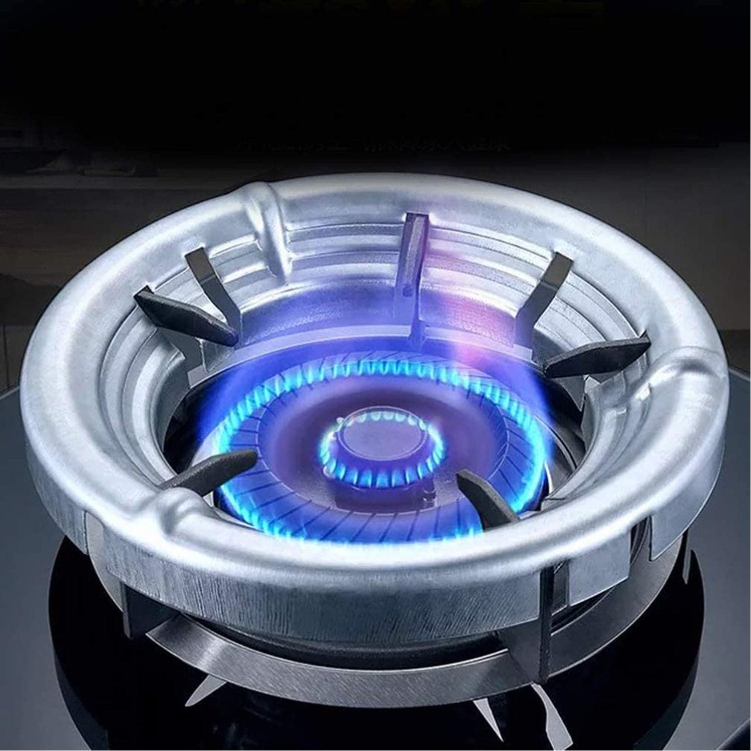 Stove Trivets Windscreen for Kitchen Wok Support Ring Cooktop Range Pan Holder Stand Stove Rack. thumbnail 1