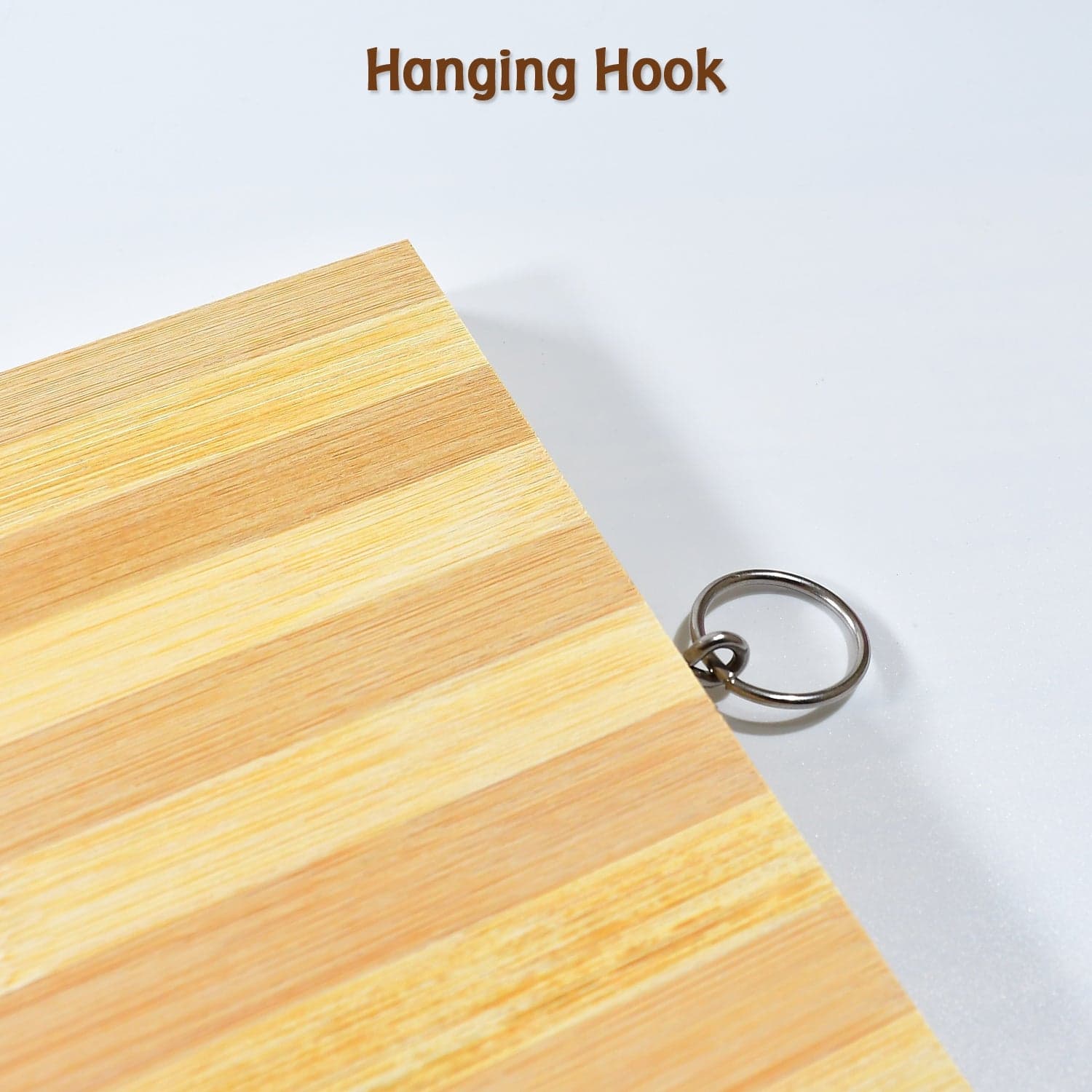 Natural Wood Chopping Cutting Board for Kitchen Vegetables, Fruits & Cheese, BPA Free. thumbnail 7
