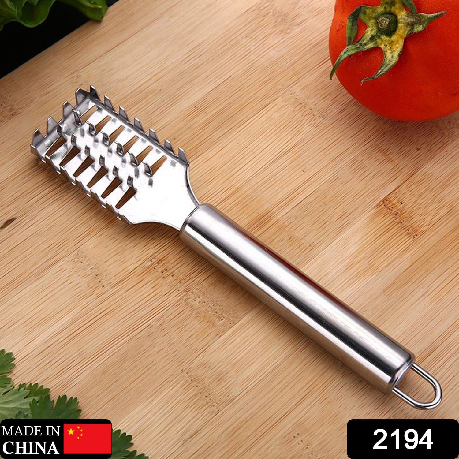 Stainless Steel Fish Scale Remover Scraper of Sawtooth Kitchen Tool thumbnail 2