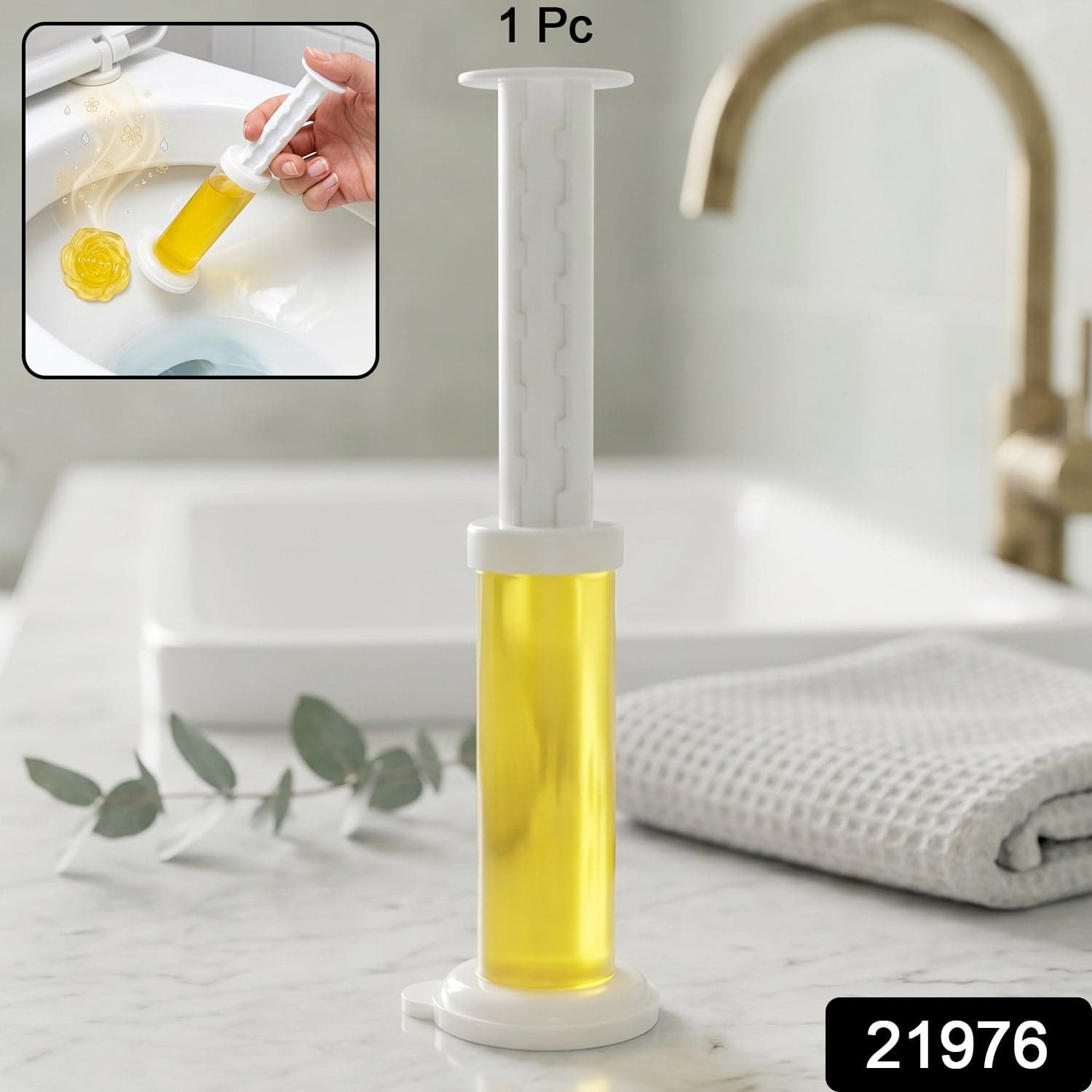 Flower-Shaped Toilet Gel Cleaner the Long-Lasting Freshness and Hygiene thumbnail 3