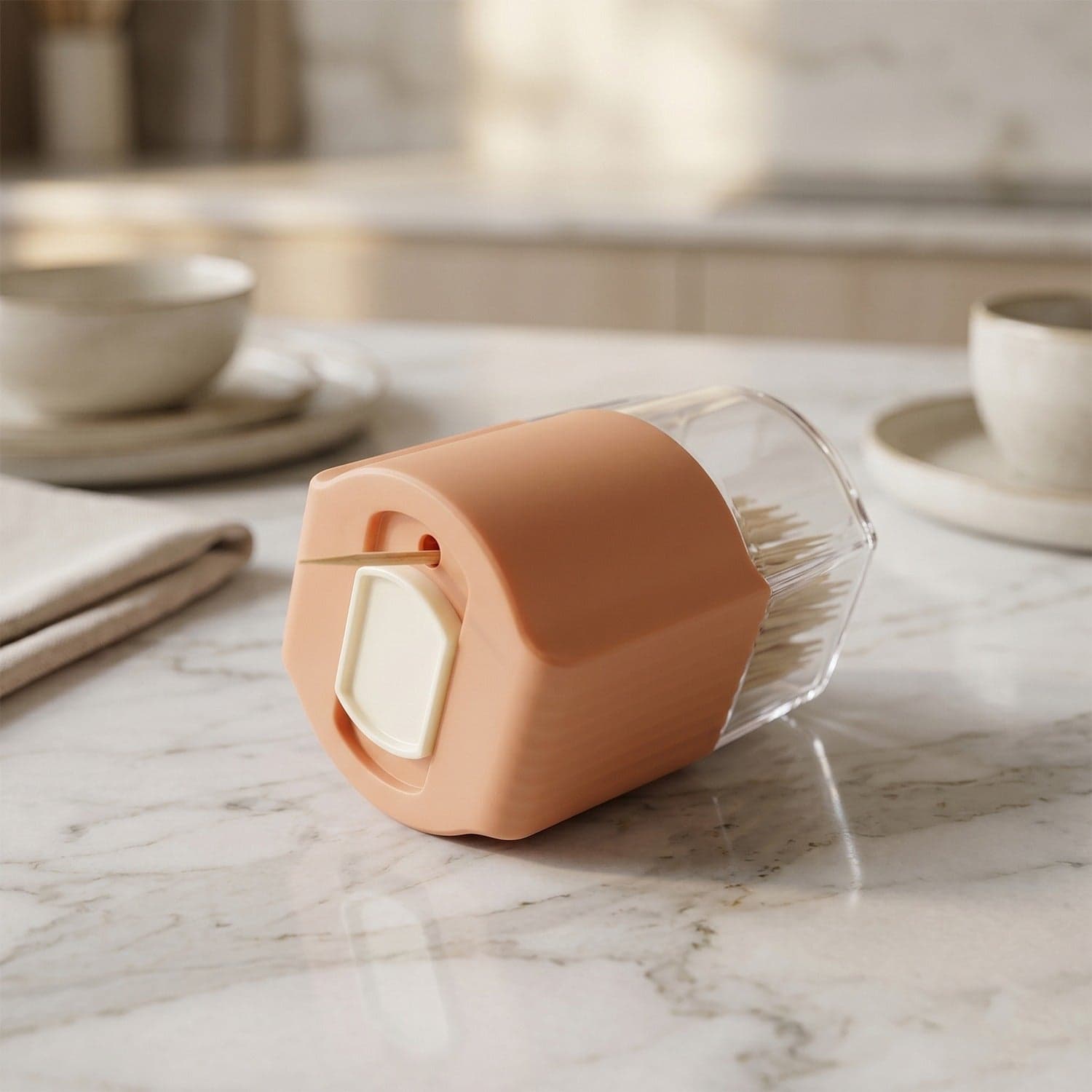Toothpick Dispenser the Hygienic One-at-a-Time Pop-Up Design thumbnail 7
