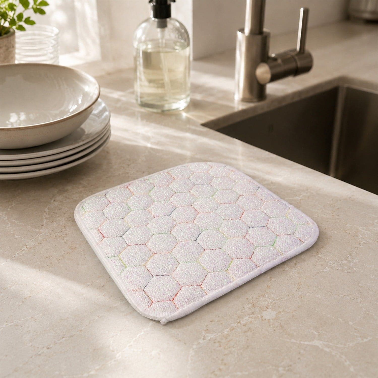 Dish Washing Scrub Pad the Tough, Durable & Multipurpose Kitchen Cleaning thumbnail 9