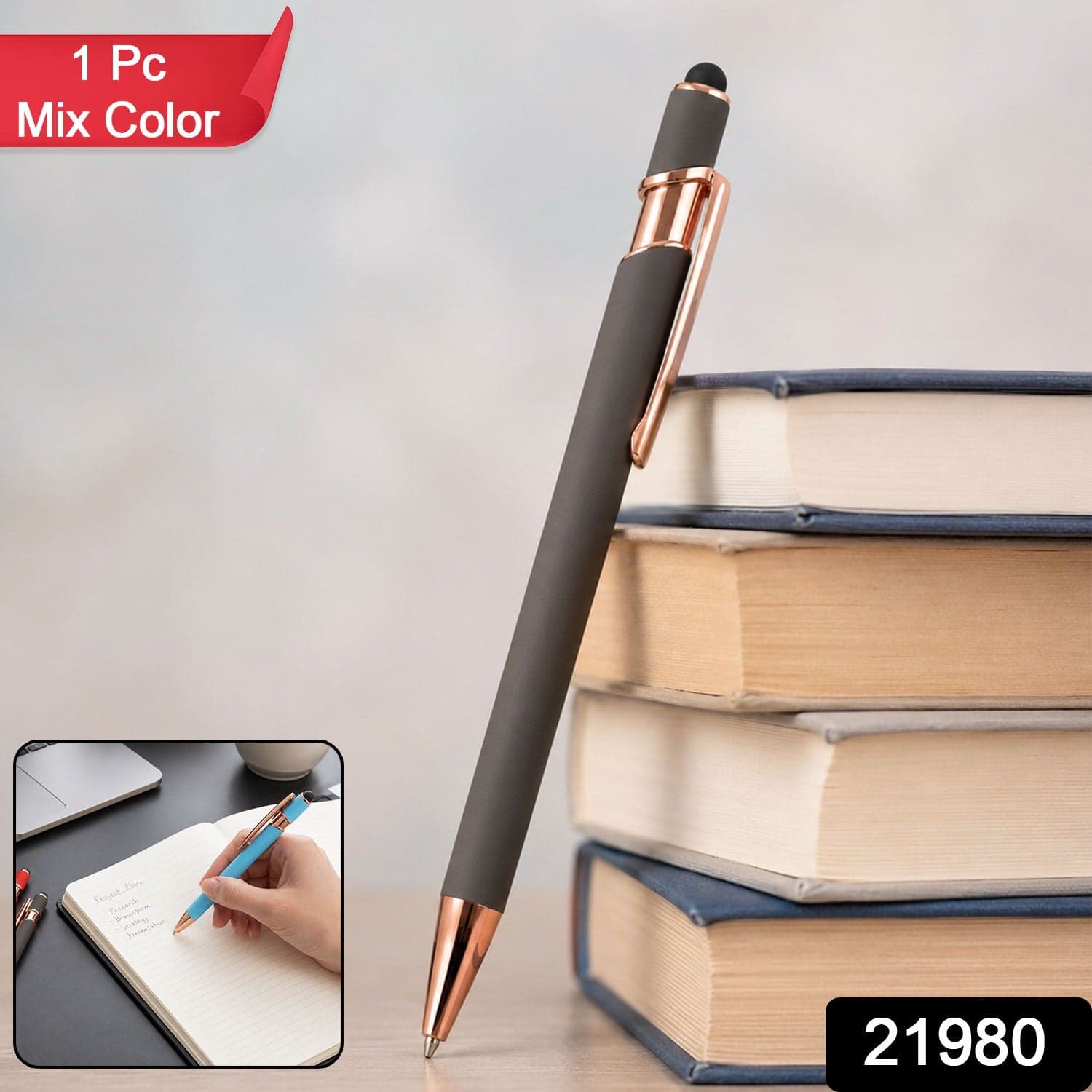 Mix Color Ballpoint Pen the Smooth Ink Flow & Vibrant Colors for Daily Writing thumbnail 2