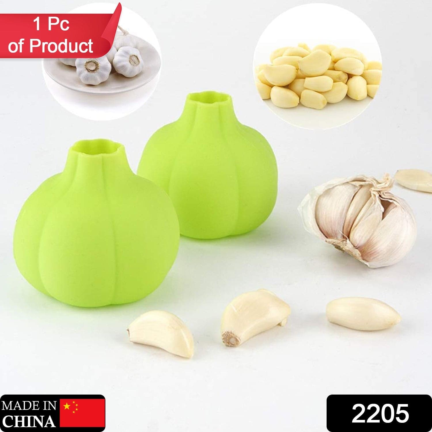Silicone Ginger Garlic Manual Peeler thumbnail 2