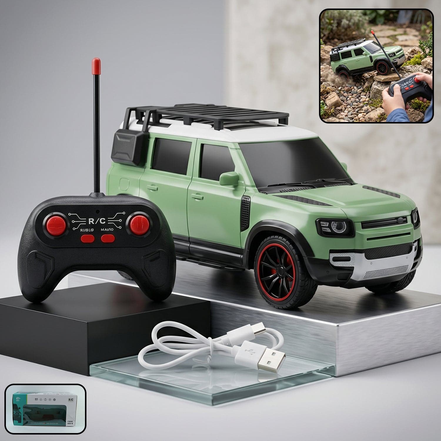 High-Speed Remote Control Car the KidsÕ Indoor & Outdoor Racing Toy