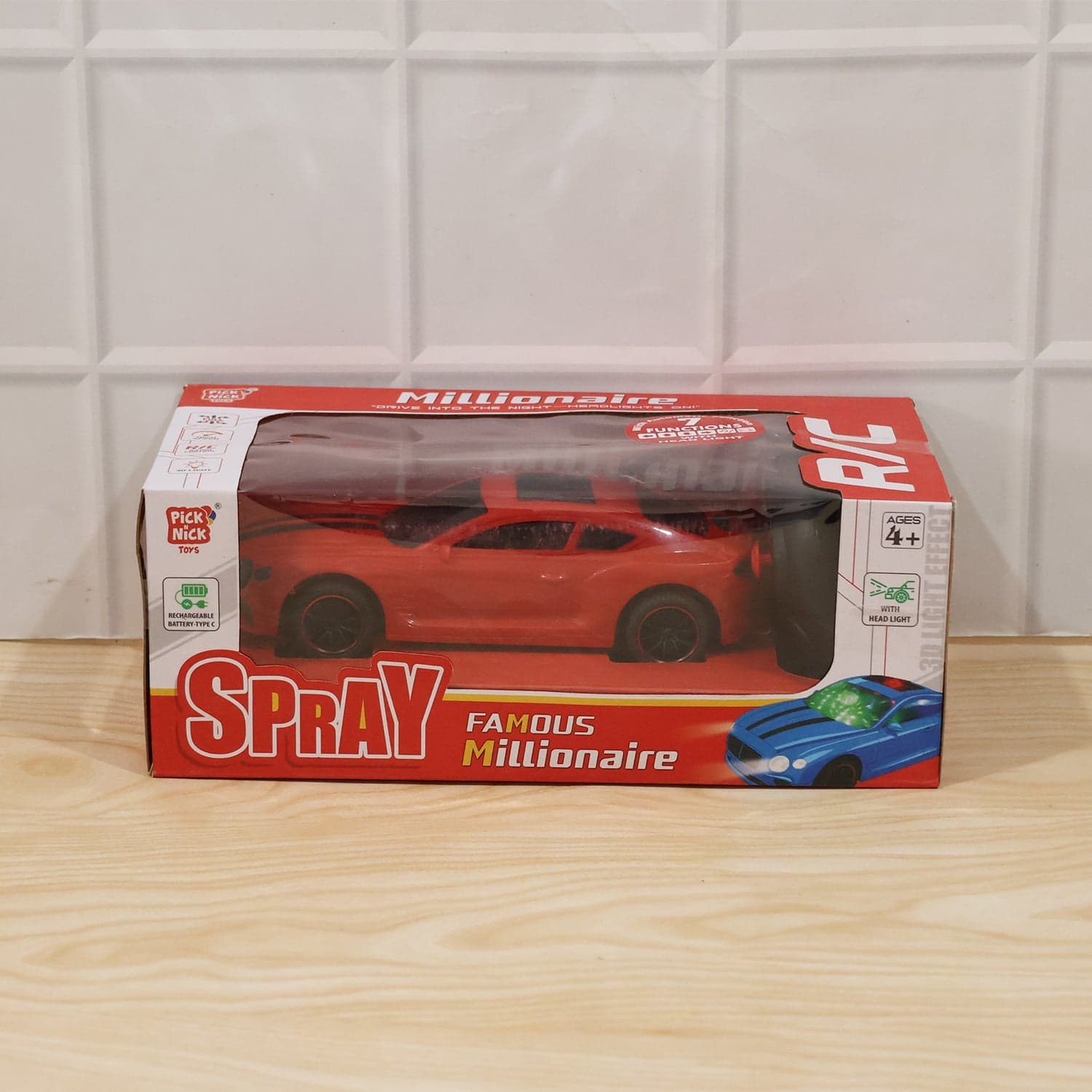 High-Speed Remote Control Sports Car the Durable, Bright Lights & Quick Movements thumbnail 7