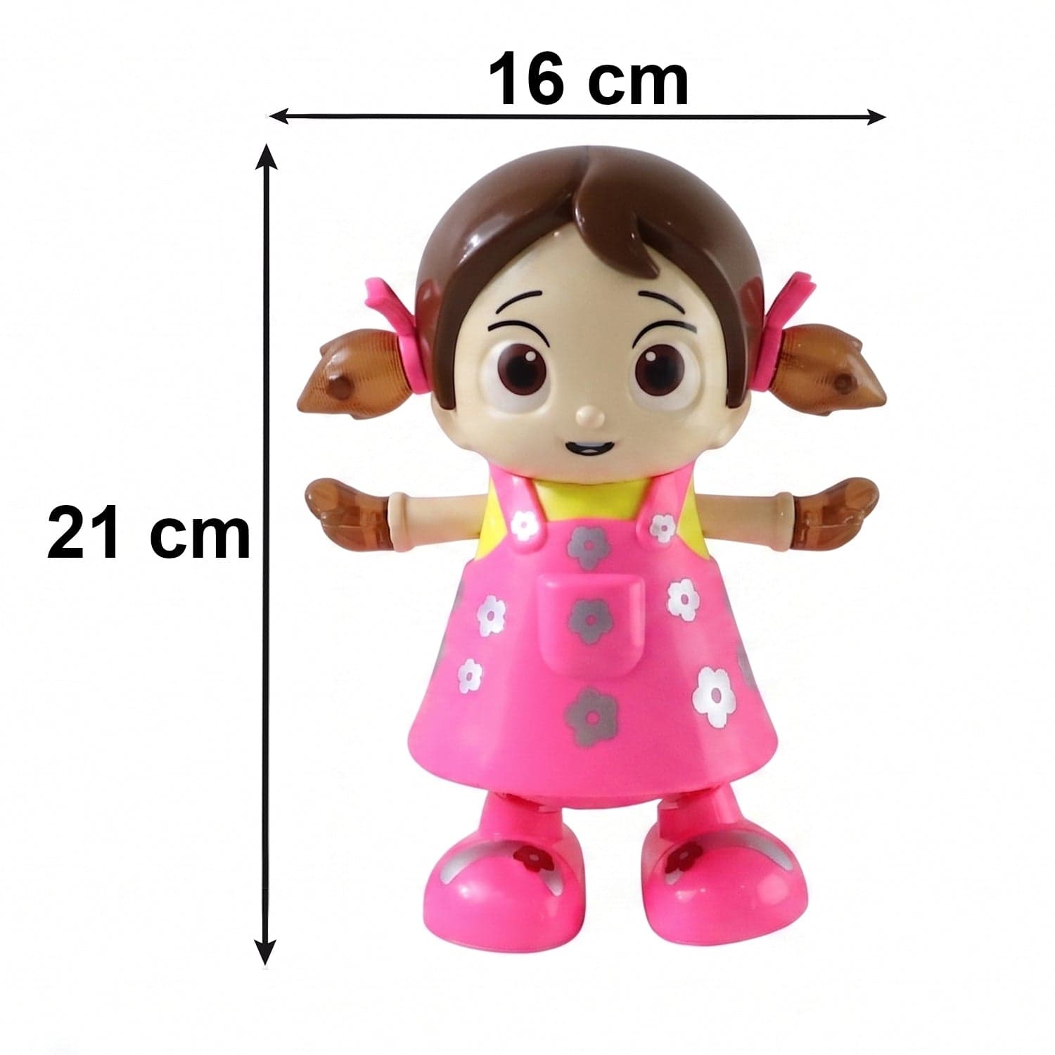 Dancing Girl Musical Light Toy the Kids' Entertaining Rotation and Music thumbnail 6