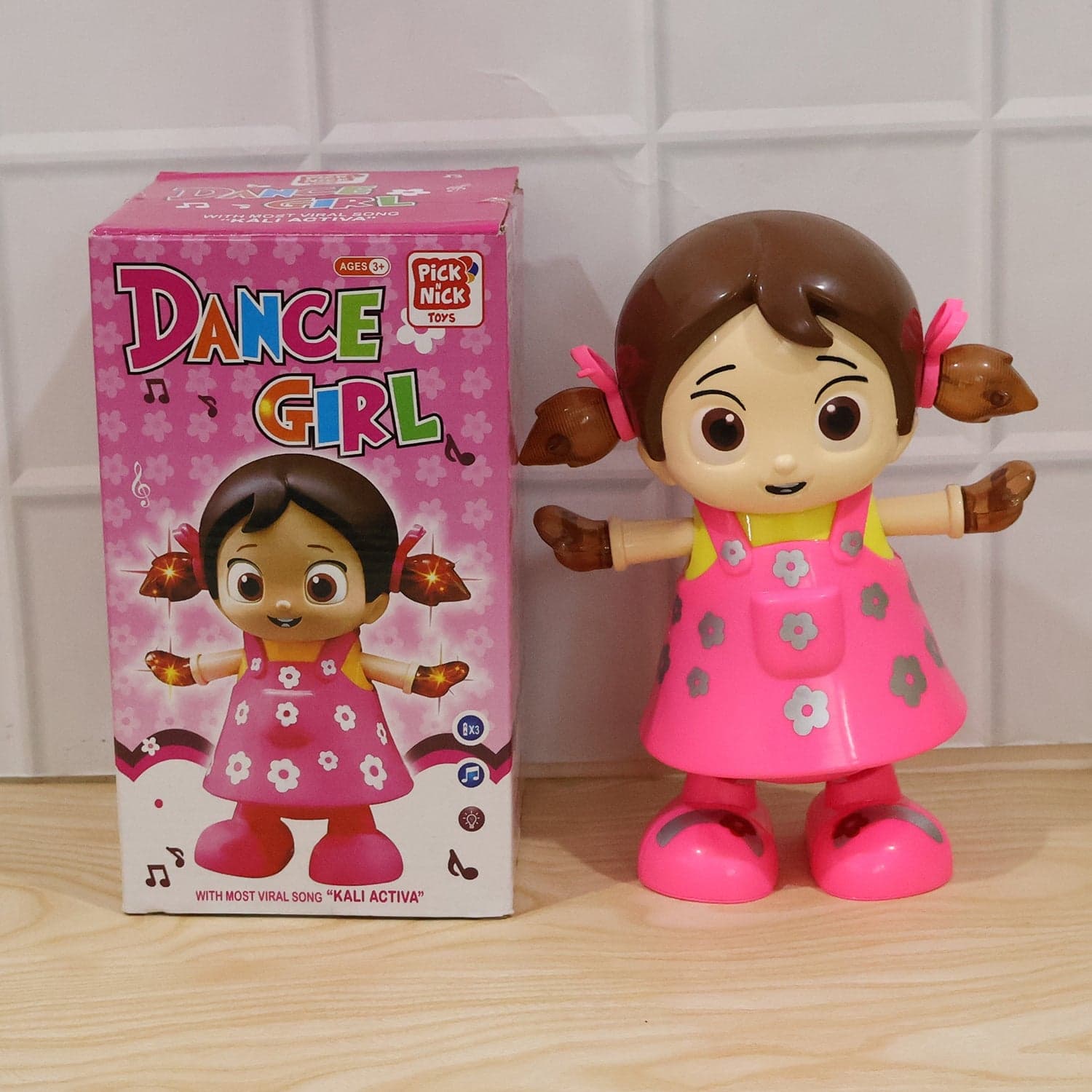 Dancing Girl Musical Light Toy the Kids' Entertaining Rotation and Music thumbnail 9