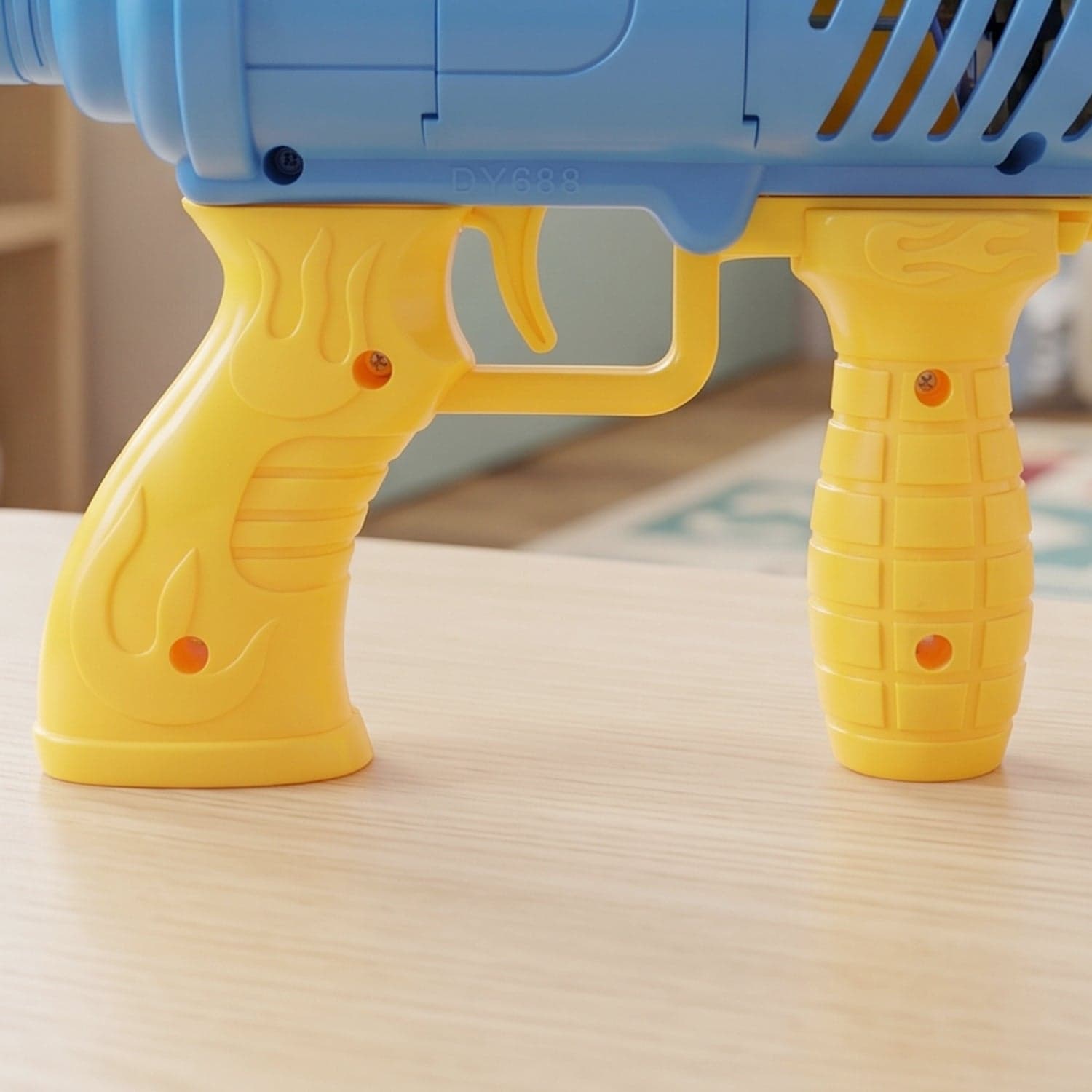 Automatic Bubble Gun the Rechargeable with Colorful Lights for Kids thumbnail 8