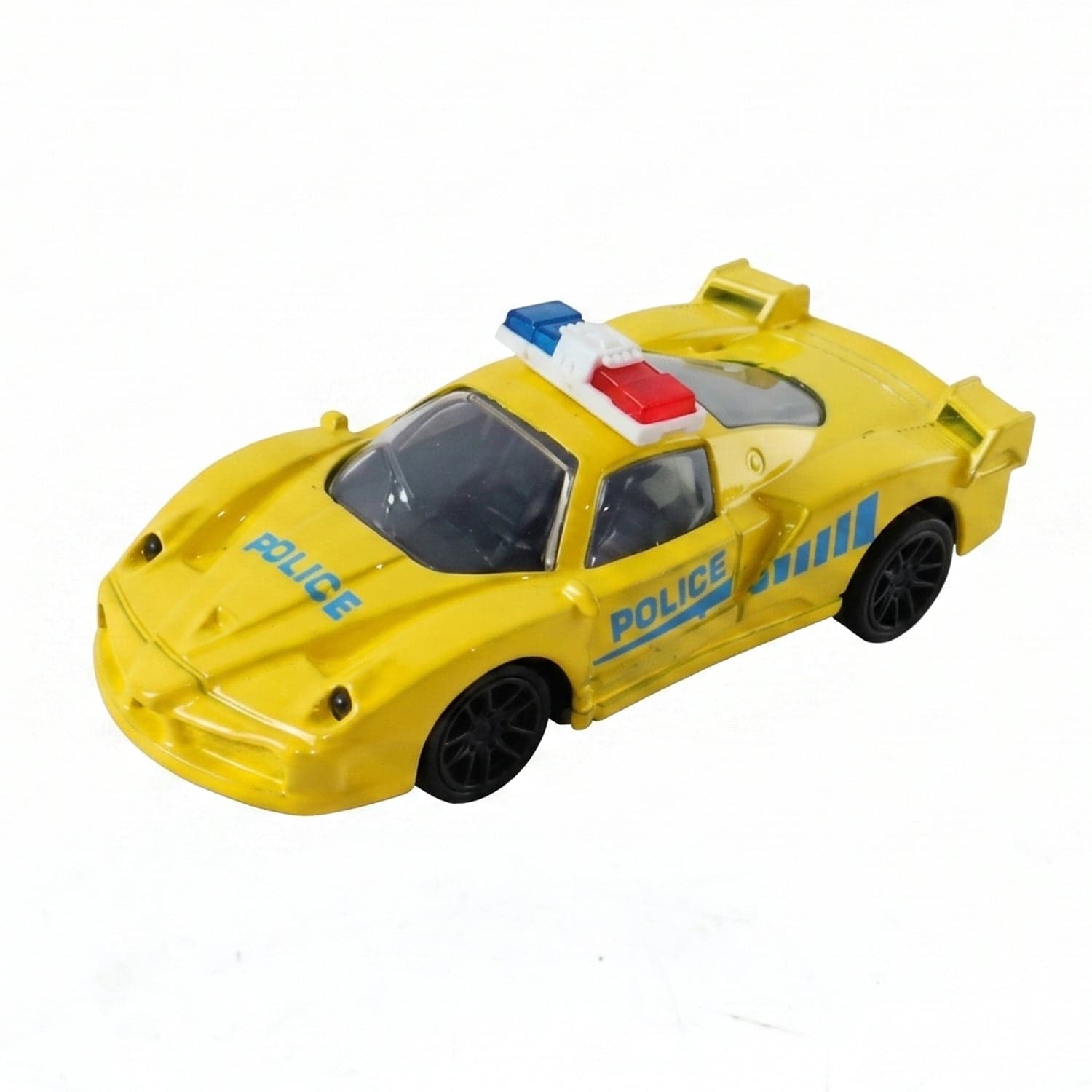 Police Mini Toy Car the Realistic Pull-Back Friction Vehicle thumbnail 5