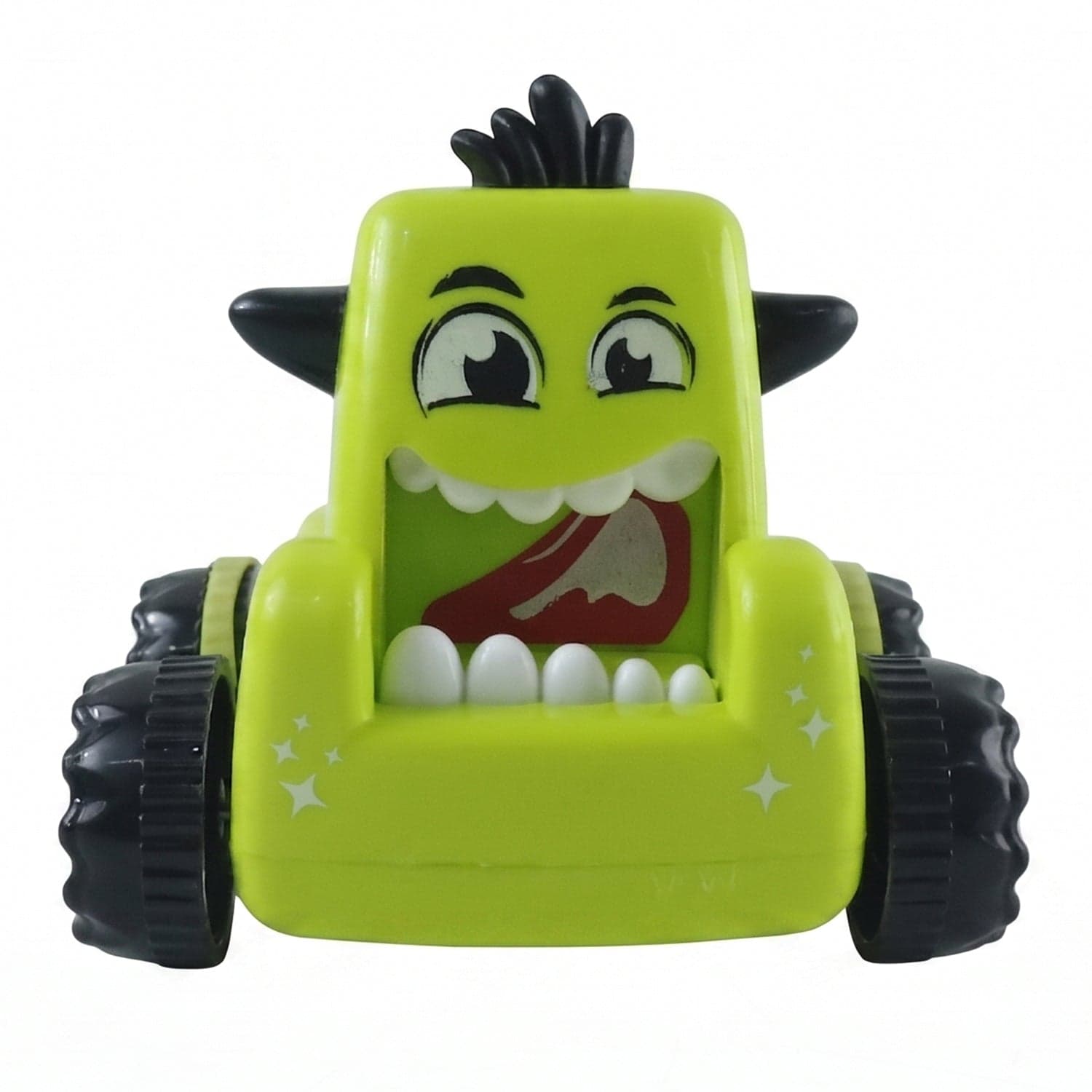 Cartoon Monster Push Back Car Toy for Kids - Eco-Friendly & Durable thumbnail 5
