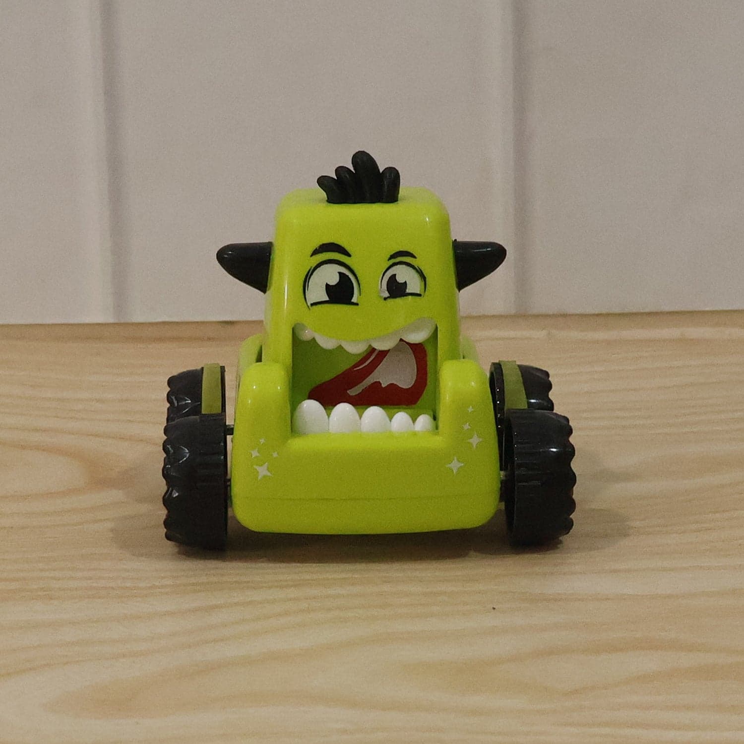 Cartoon Monster Push Back Car Toy for Kids - Eco-Friendly & Durable thumbnail 9