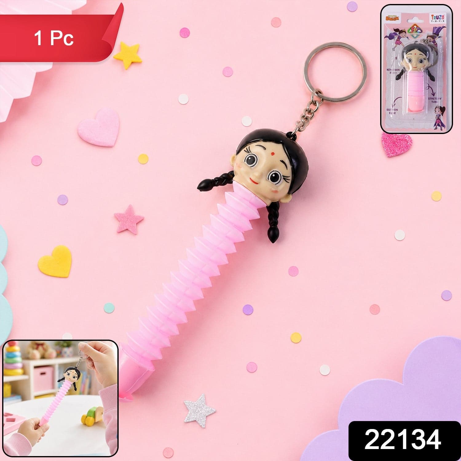 Pop Tube Sensory Fidget Toy the Stretch, Twist & Pop for Kids thumbnail 2