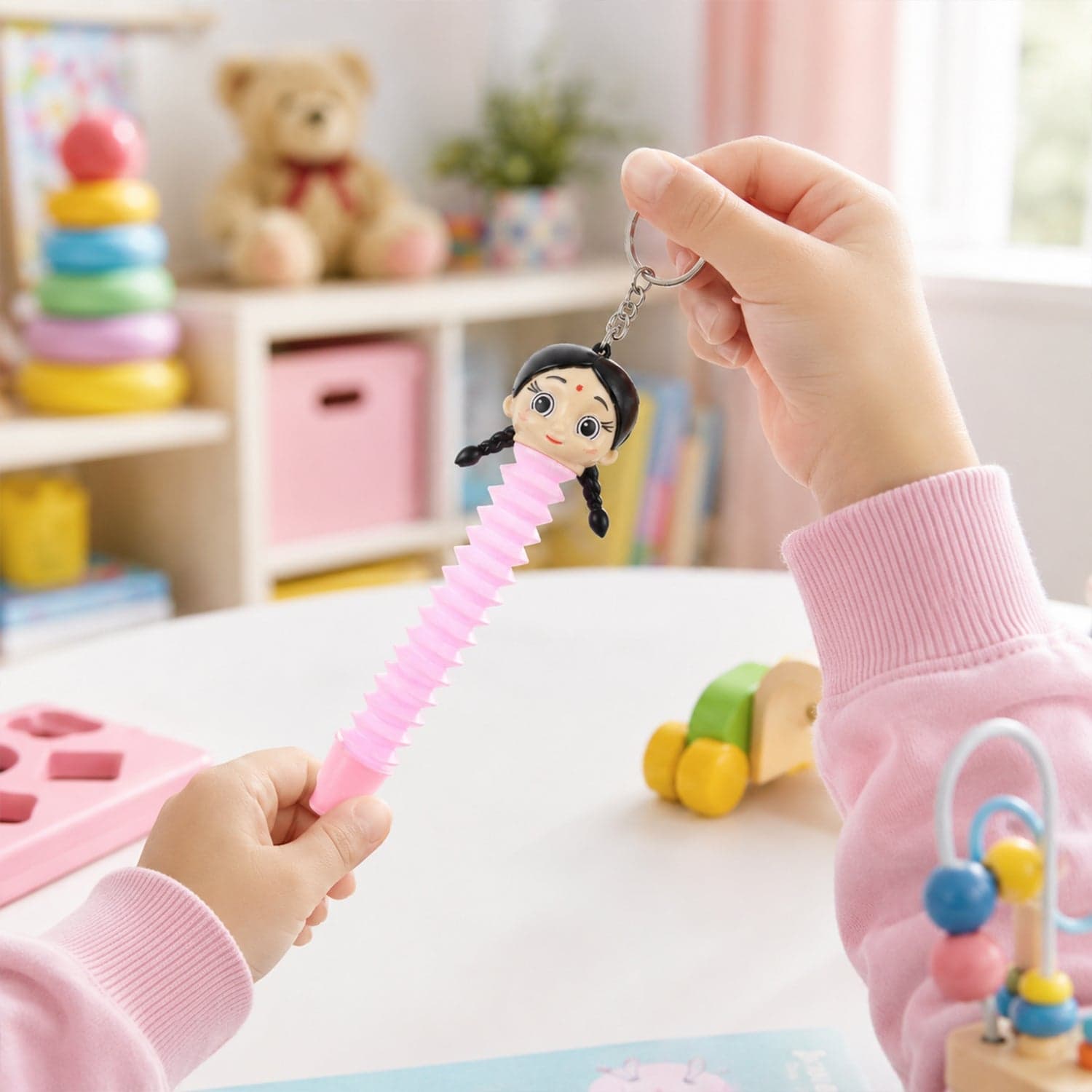 Pop Tube Sensory Fidget Toy the Stretch, Twist & Pop for Kids thumbnail 3