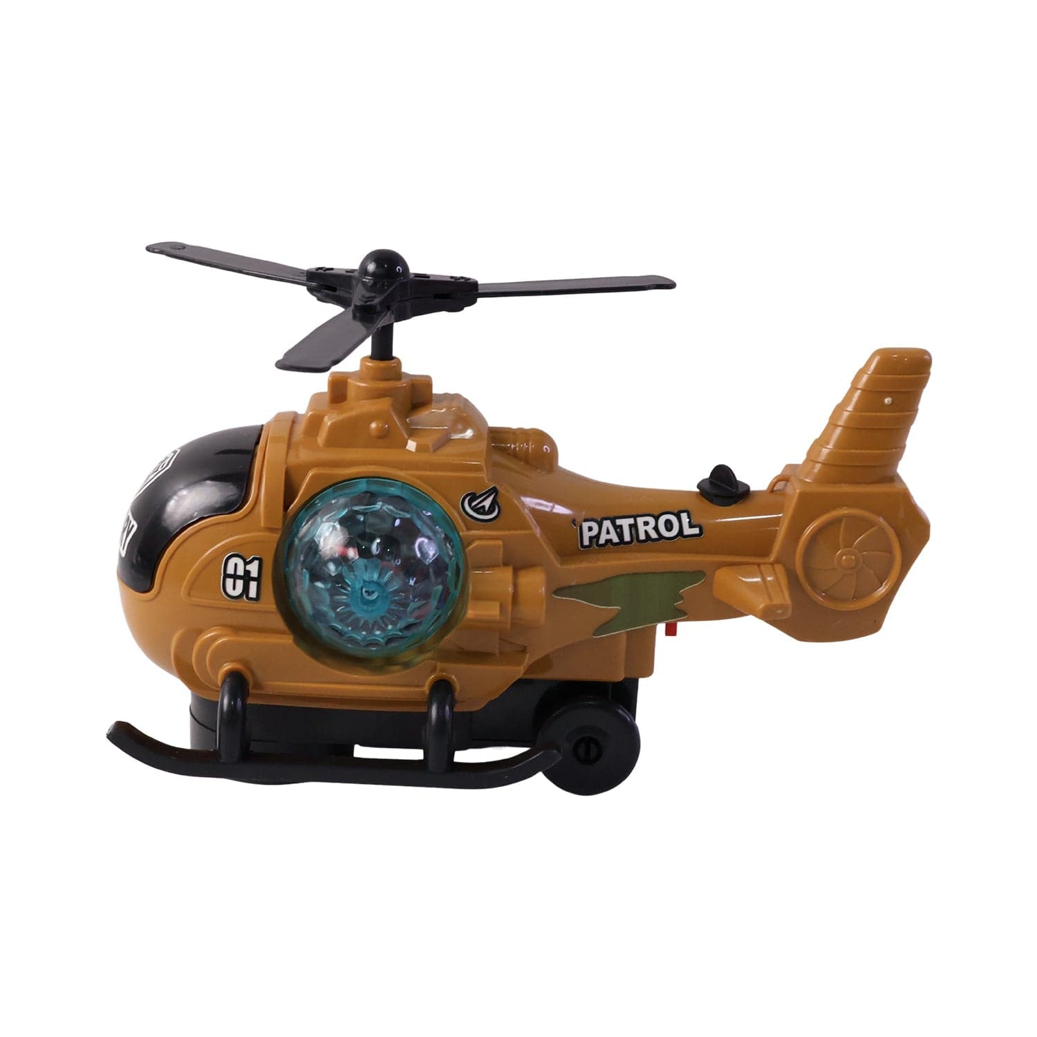 Military Spray Helicopter Toy the Lights, Music & Mist for Kids thumbnail 5