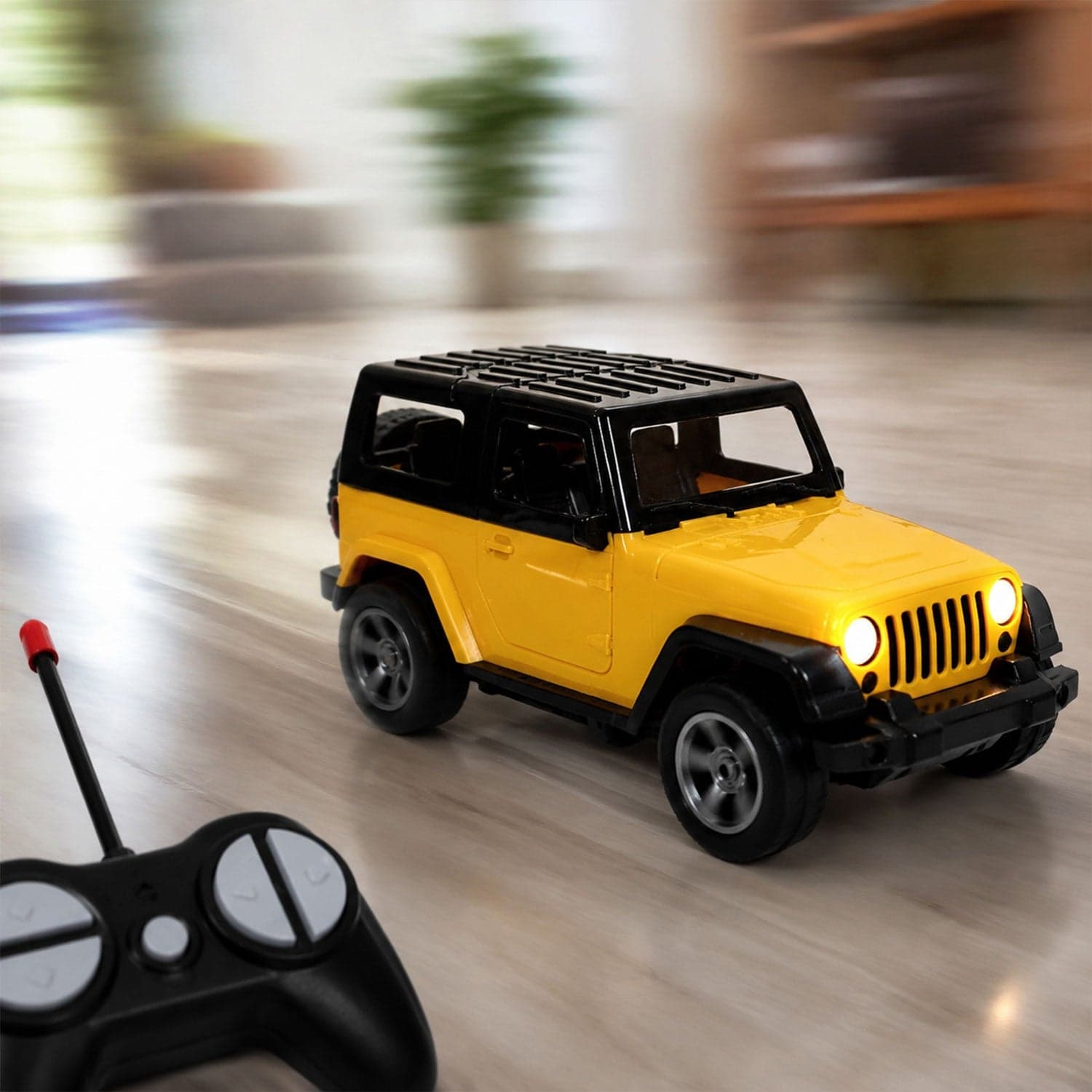 Remote Control 4x4 Off Road Jeep Toy Car the Rugged & Easy to Control thumbnail 3