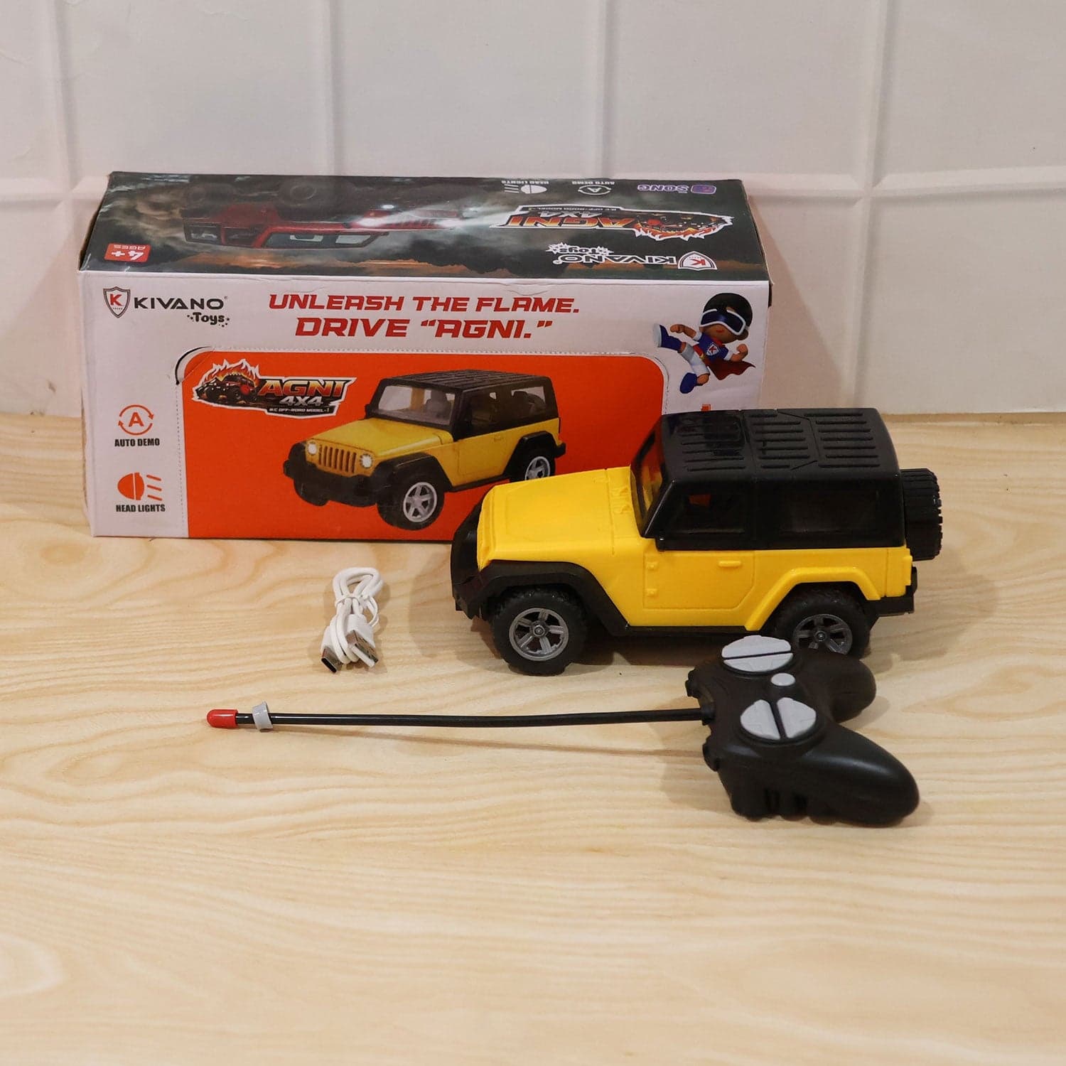 Remote Control 4x4 Off Road Jeep Toy Car the Rugged & Easy to Control thumbnail 7