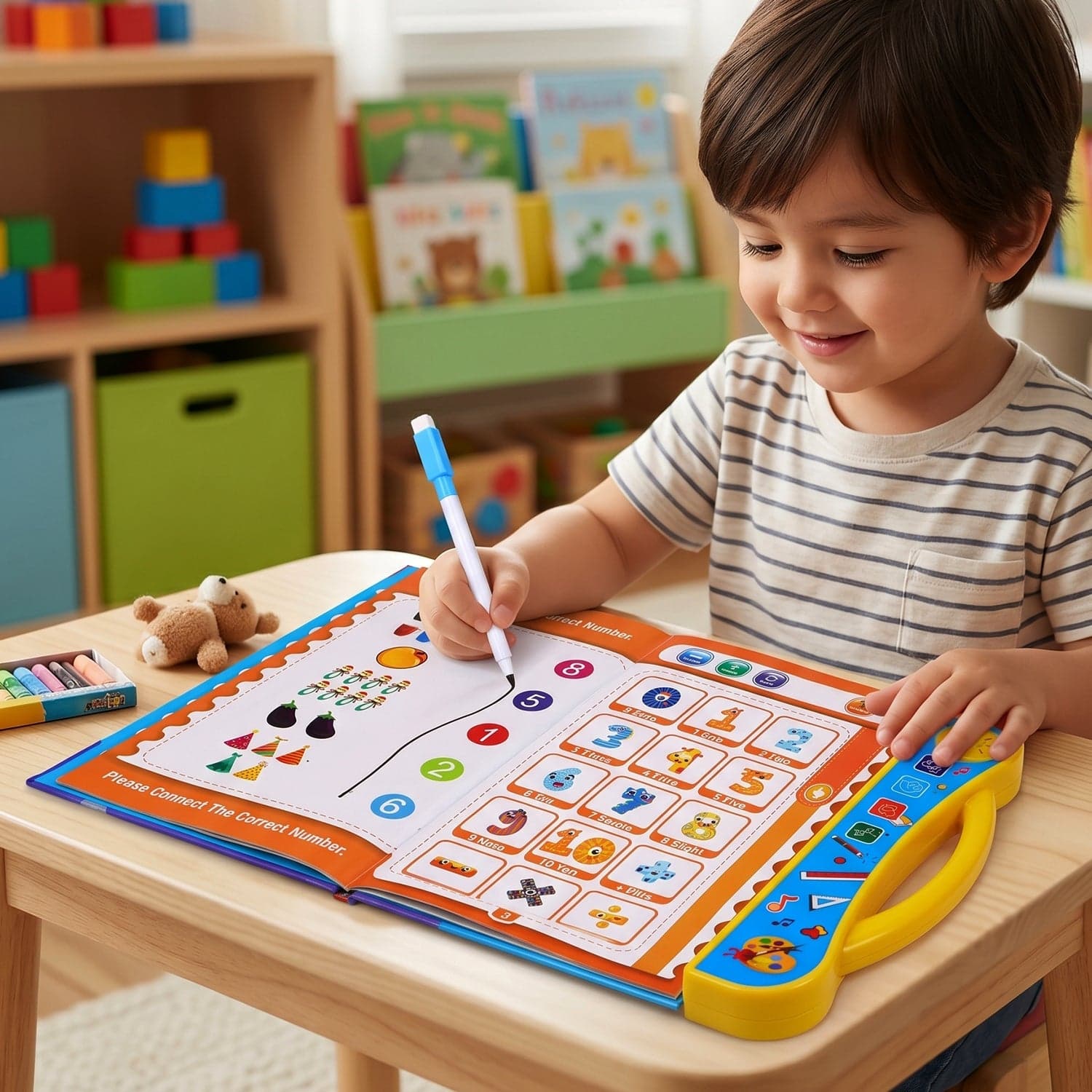 Kids Learning Sound Book the Interactive Phonics & Numbers Fun thumbnail 7