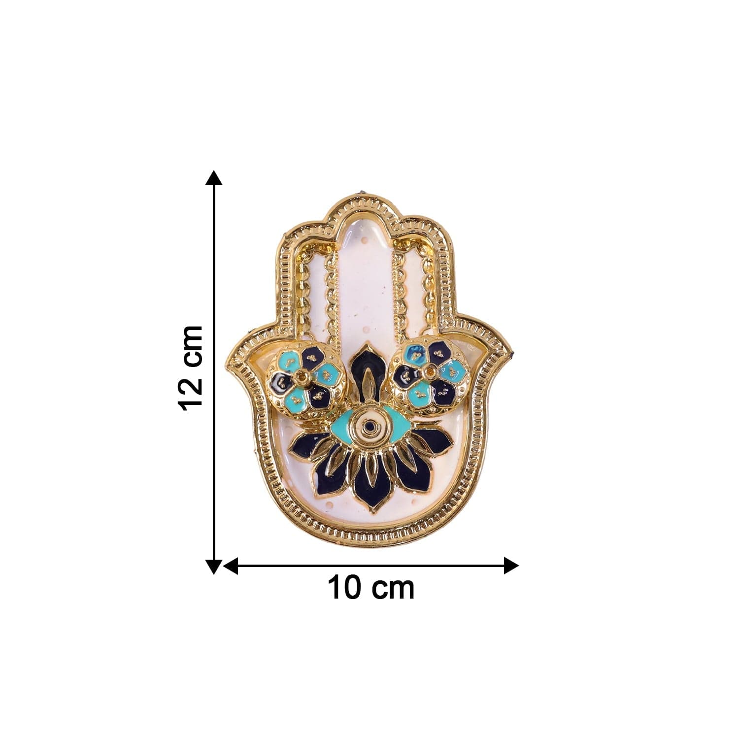 Hand Shaped Kankavati the Elegant Puja Storage with Enamel Work thumbnail 6
