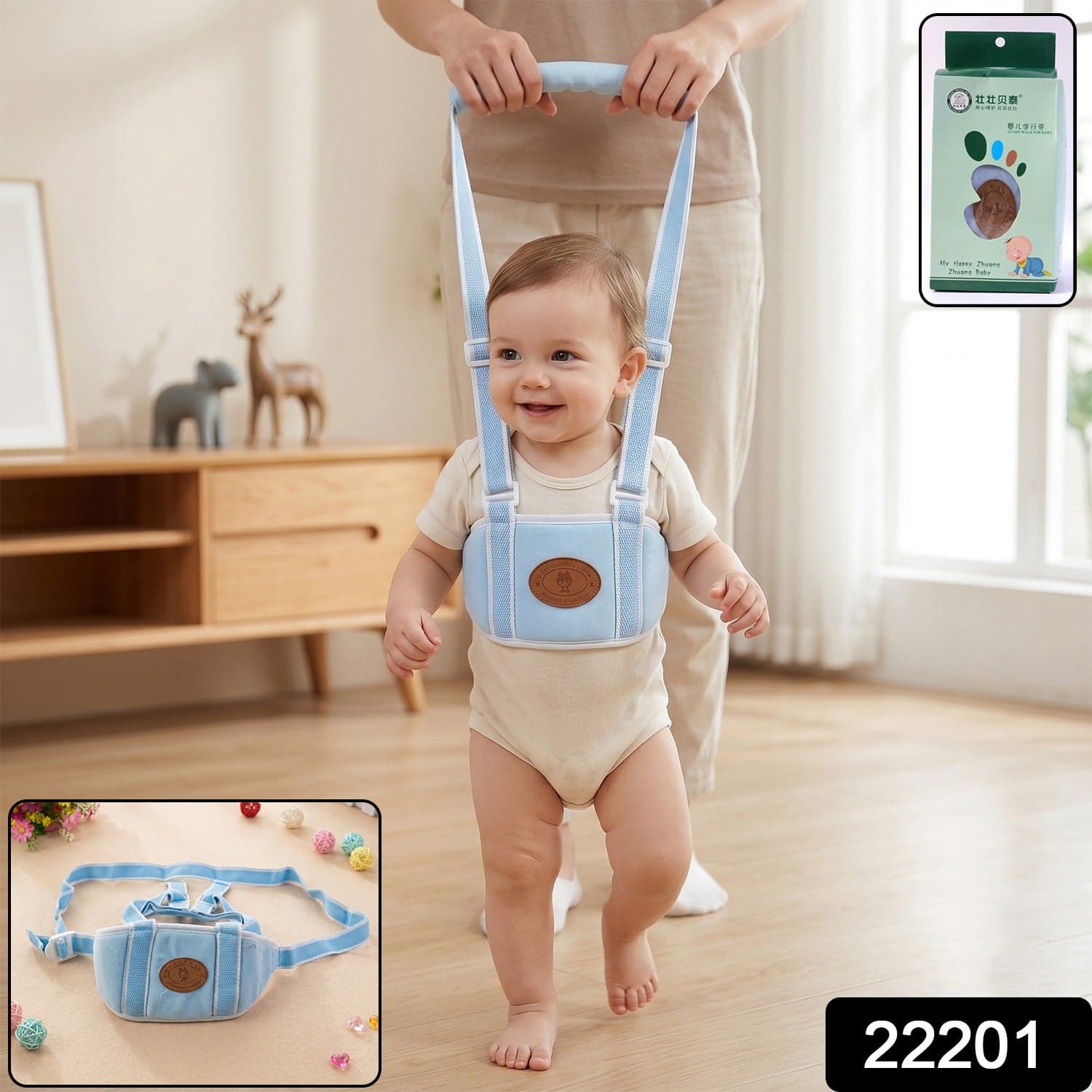 Baby Walking Assist Belt the Supportive Toddler Harness for Early Walks thumbnail 2