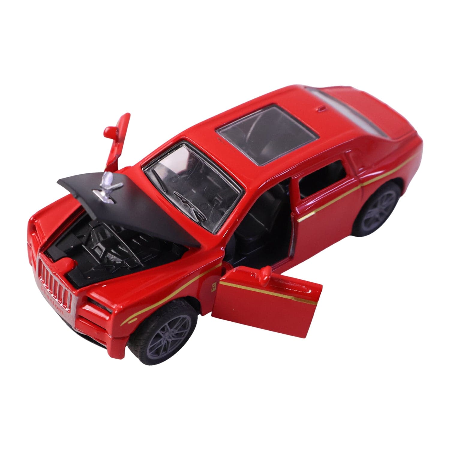 Die-Cast Metal Pull Back Toy Car the Realistic Luxury Sedan Model thumbnail 5