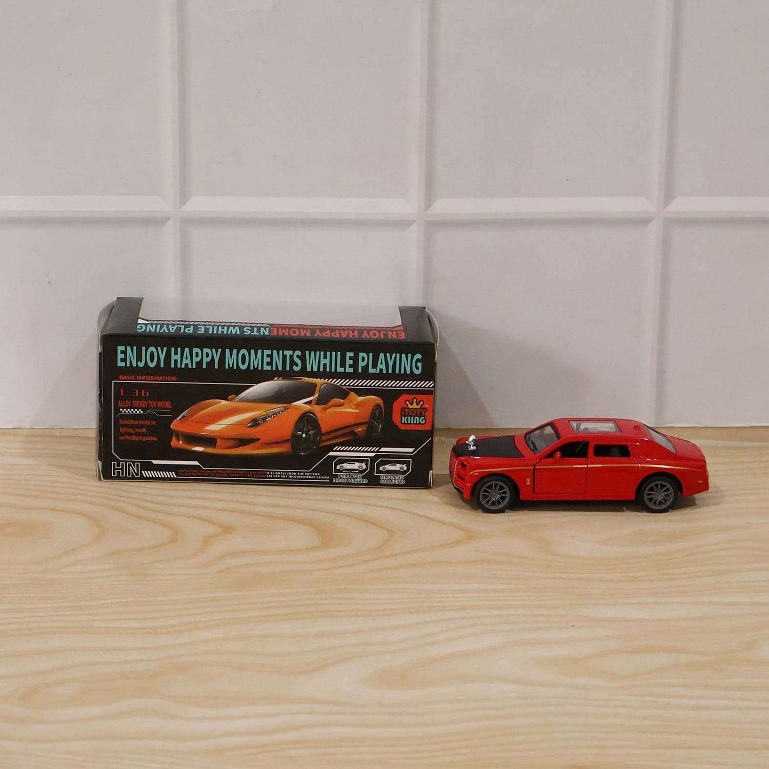Die-Cast Metal Pull Back Toy Car the Realistic Luxury Sedan Model thumbnail 9