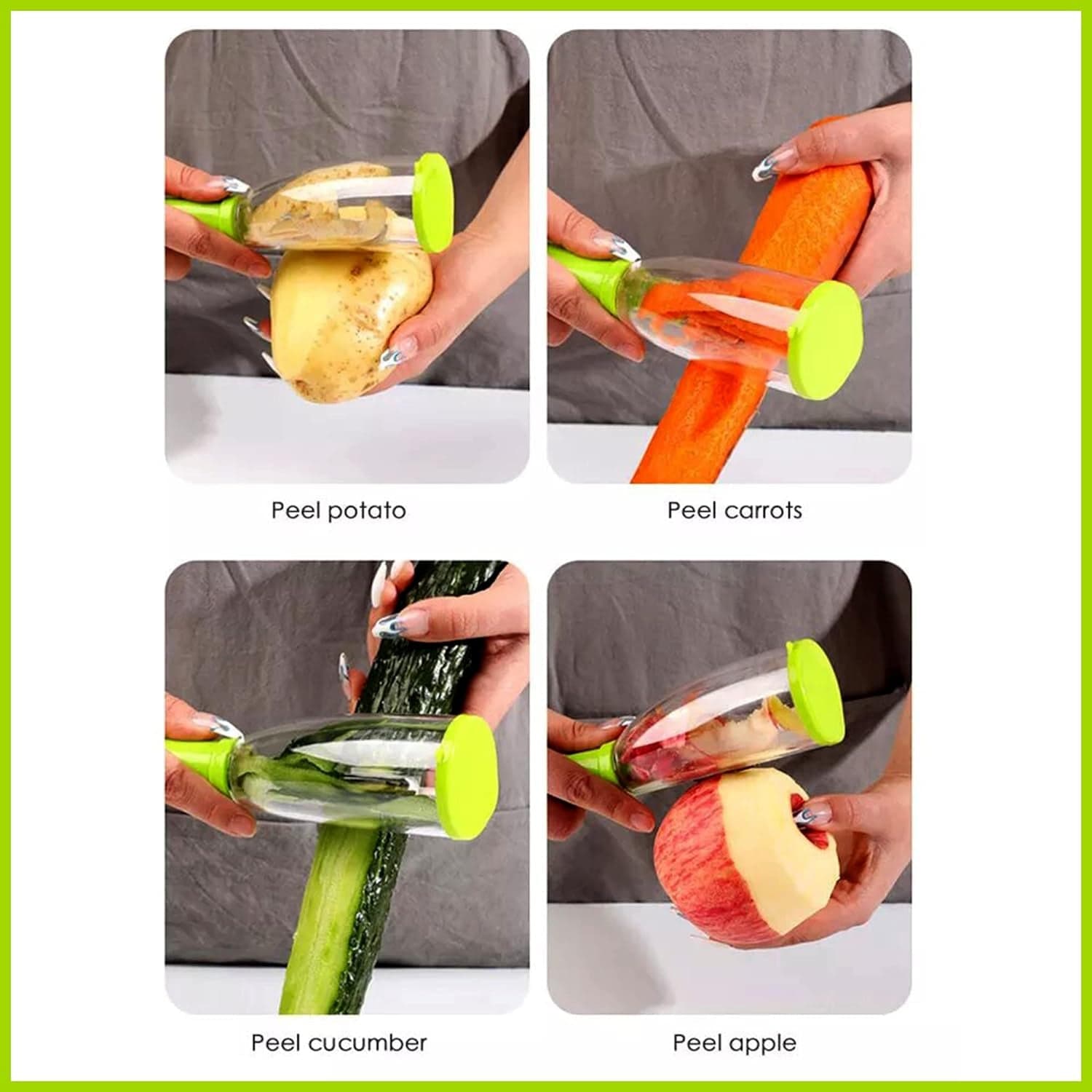 Smart Multifunctional Vegetable / Fruit Peeler for Kitchen thumbnail 9