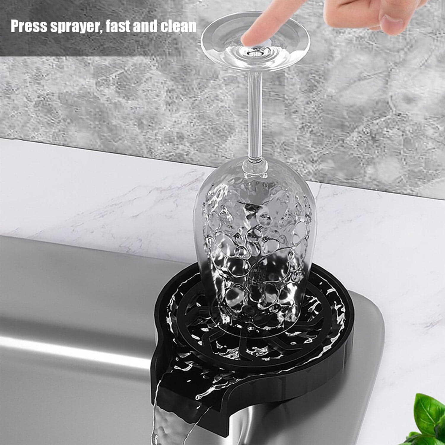 Automatic Cup Washer Or Glass Rinser For Kitchen Sink thumbnail 7