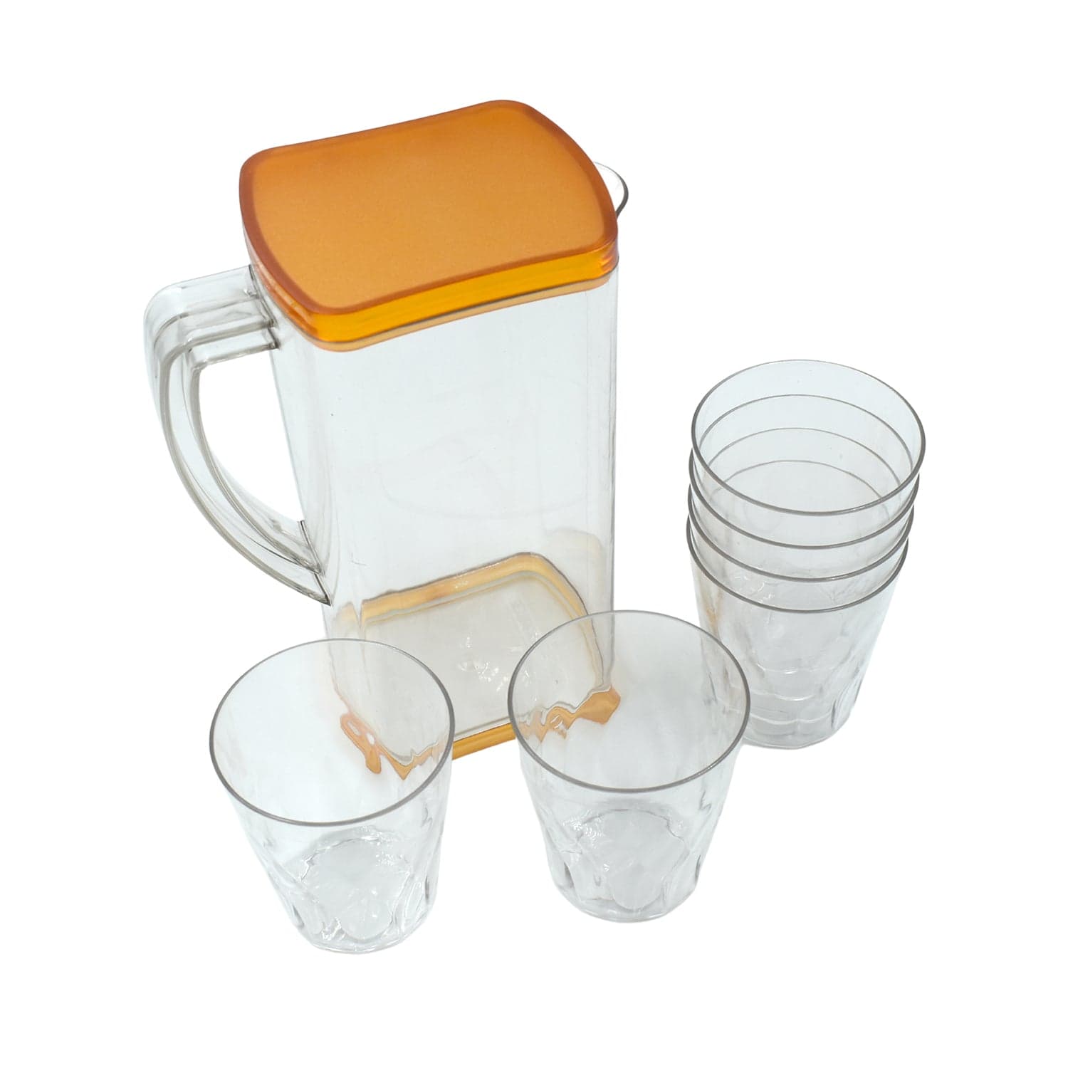 Resistant Glass Jug for Juice, Milk, Cold or Hot Beverages (plastic) thumbnail 5