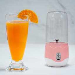 Portable Blender, Personal Blender Juicer Cup, Mini Handheld Blender With 4 Blades, Mixer For Fruit Shakes And Smoothies, Portable Juicer (Multicolor)