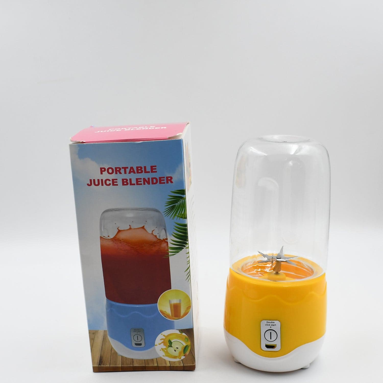 Portable Electric Usb Juice Maker 6 Blade Blender Grinder Mixer Personal Size thumbnail 5