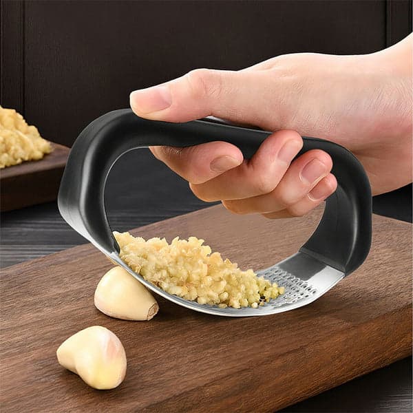 Stainless Steel Garlic Presser / Crusher (Multicolor) thumbnail 1