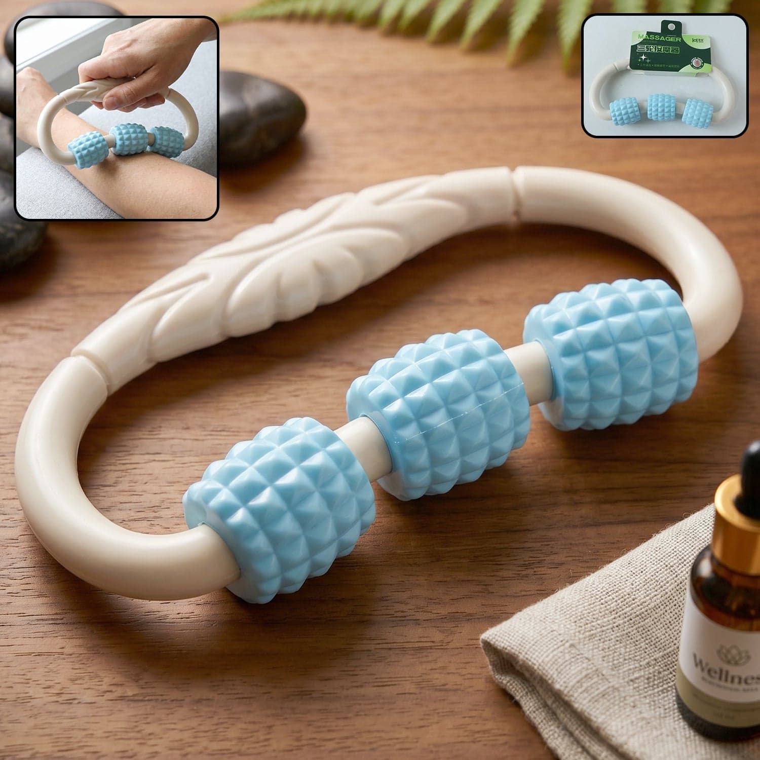 Muscle Relief Roller the Handheld Body Massager for Relaxation and Recovery thumbnail 3